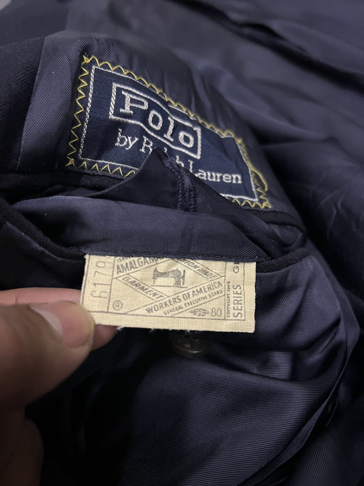 Polo Ralph Lauren Vintage Polo Ralph Lauren Blazer Gold Button Size 48L - 14 Thumbnail