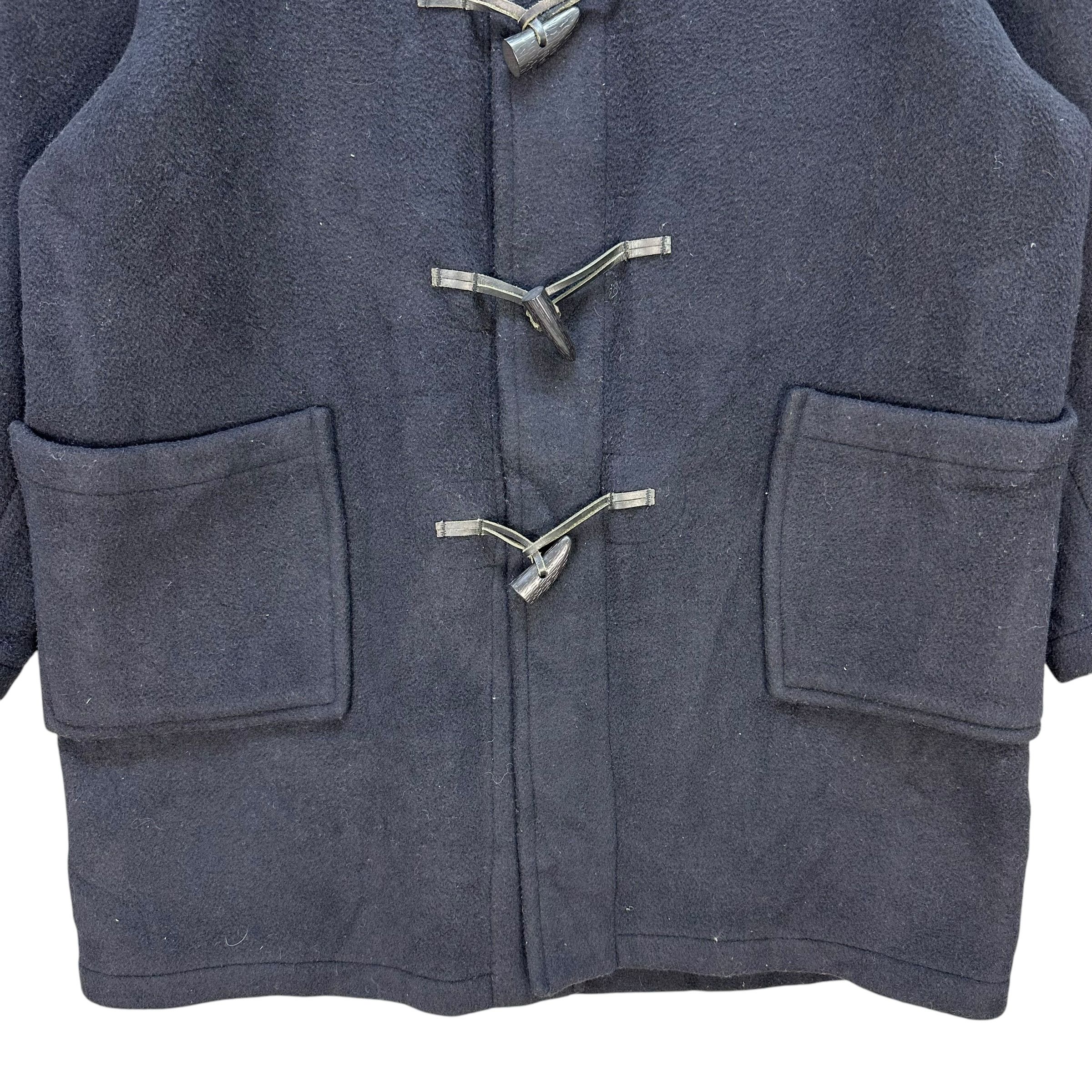 Original Montgomery Vintage MONTGOMERY Wool Blend Hooded Duffle Coat #A75-1810 Size US M / EU 48-50 / 2 - 3 Thumbnail