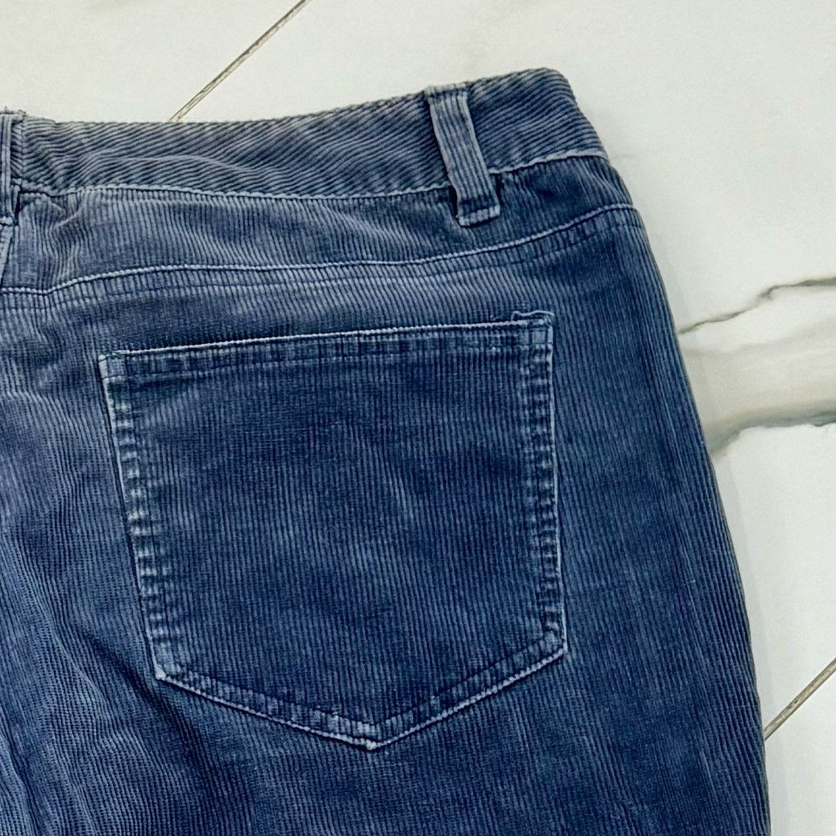 Route 66 × Vintage VINTAGE ROUTE 66 NAVY FLARE CORDUROY PANTS! Size US 30 / EU 46 - 8 Thumbnail