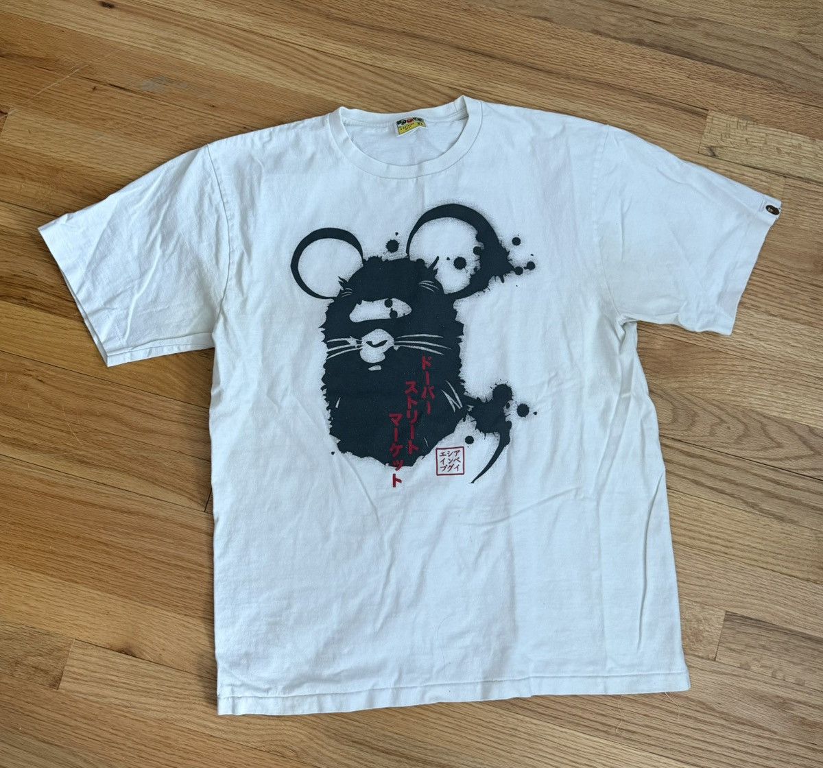 DOVER STREET MARKET × A BATHING APE 「YEAR OF THE RAT TEE」 Bape Dover Street Market Year Of The Rat Tee | Grailed
