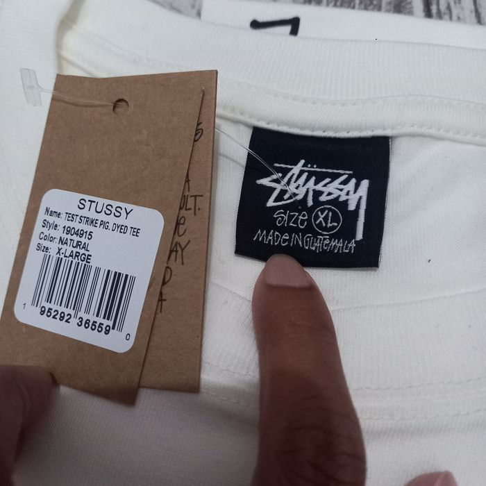 Stussy Test strike pig dyed tee | Grailed