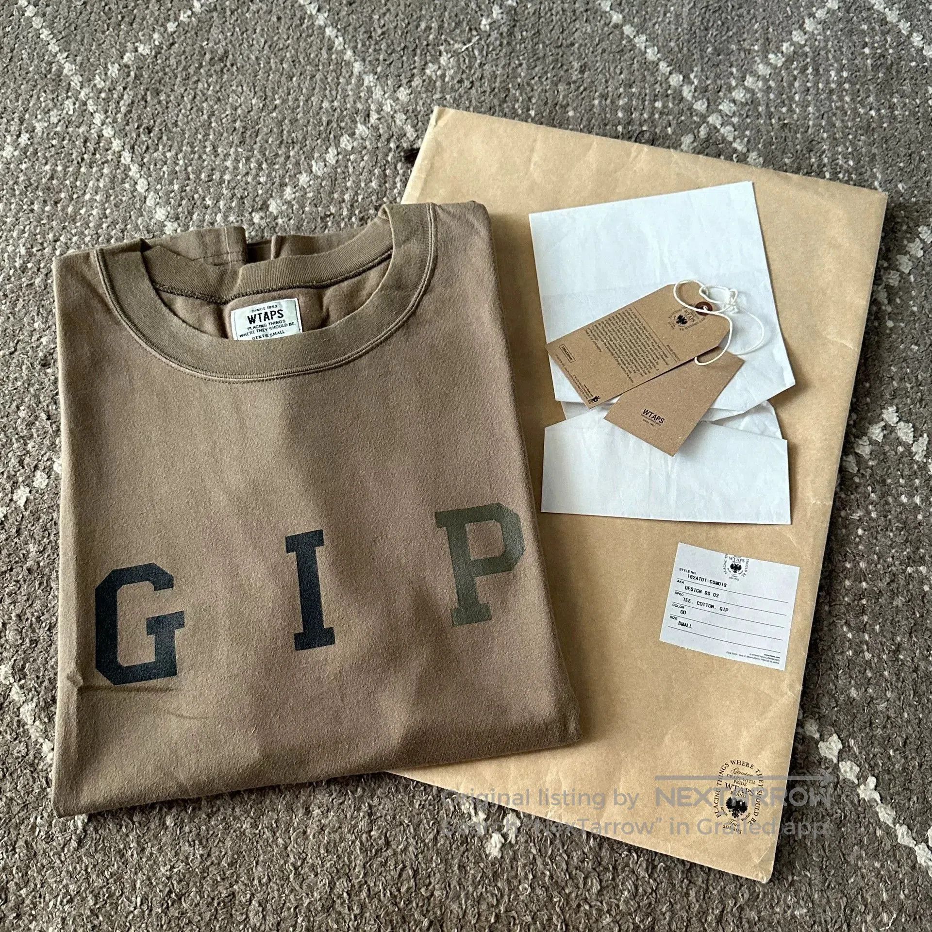 Wtaps WTAPS GIP Limited T. Size US S / EU 44-46 / 1 - 1 Thumbnail