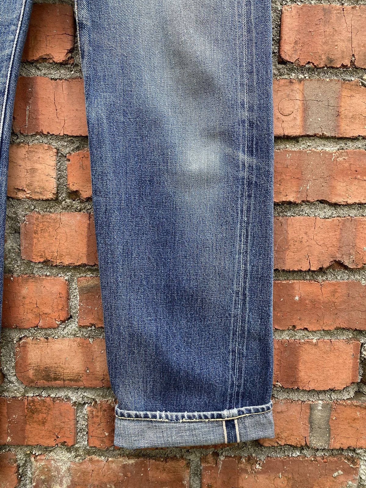 Japanese Brand × Vintage size 32x30 denime redline jeans Size US 32 / EU 48 - 5 Thumbnail