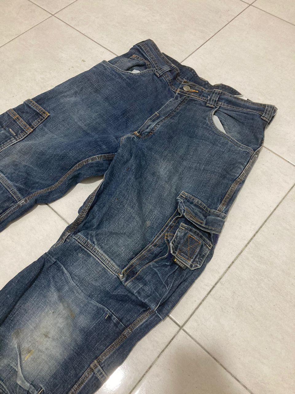 Hysteric Glamour Vintage Japanese Brand Dassy Cargo Jeans Size US 33 - 2 Thumbnail