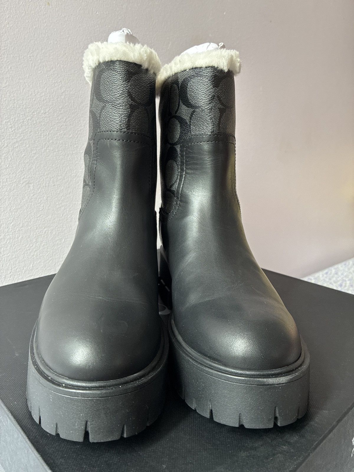 Coach Raina Sig Boot Size US 7 / IT 37 - 4 Thumbnail