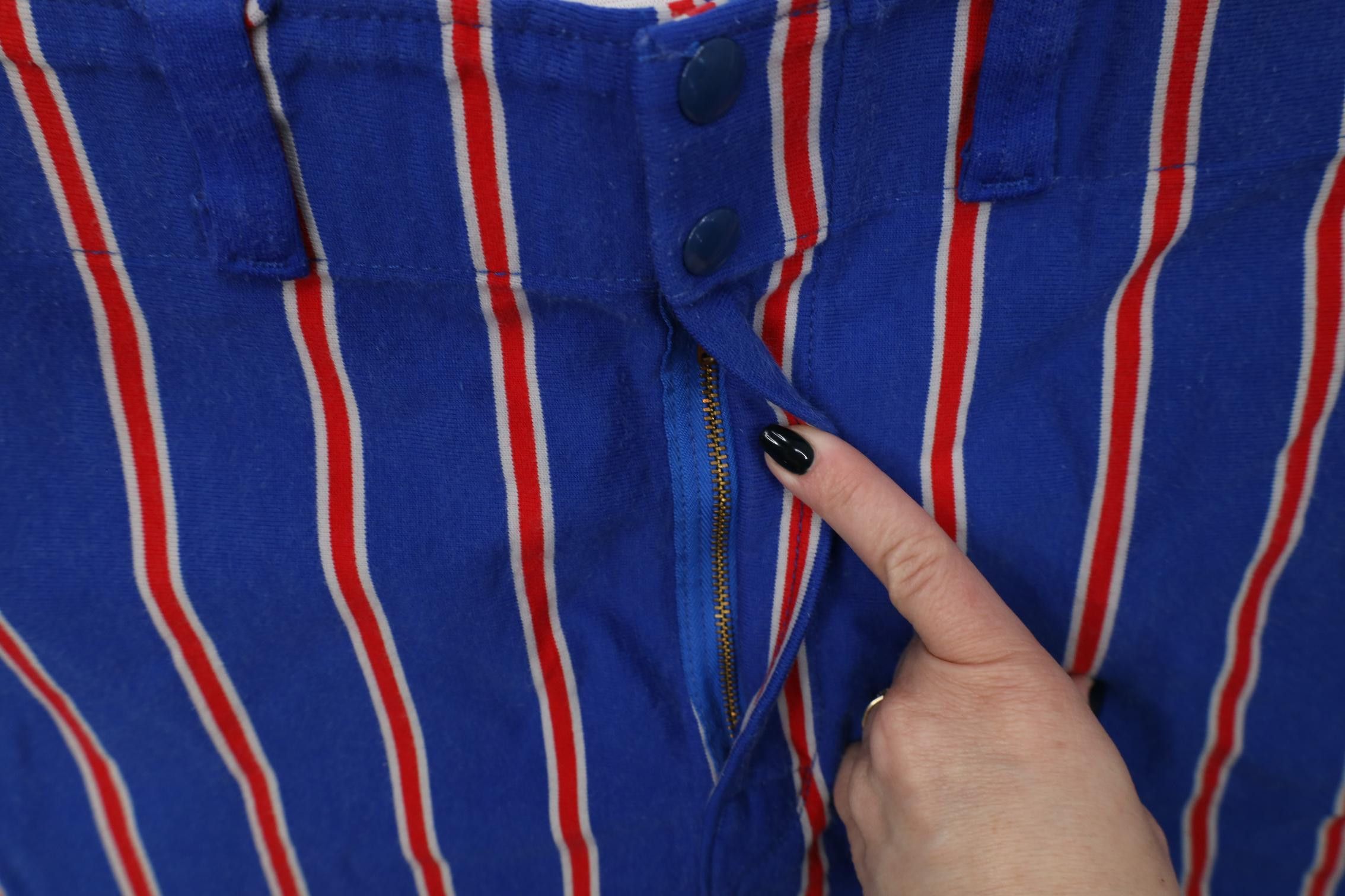 Vintage Vintage 90s Buffalo Bills Football Striped Baseball Pants Size US 40 / EU 56 - 8 Thumbnail
