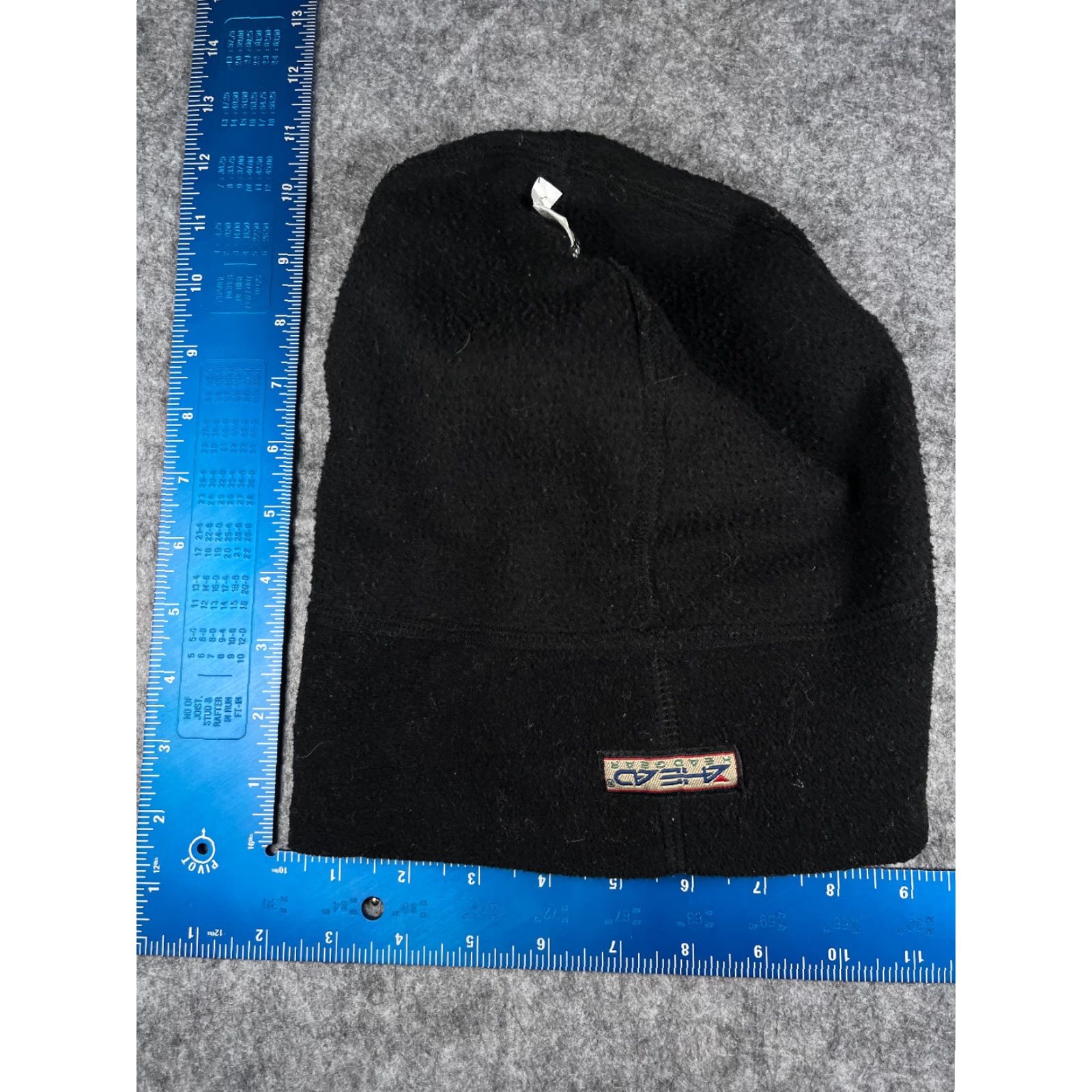 Vintage Ahead Headgear Beanie Adult One Size Black Knit 100% Poly Fleece The Revere Golf Club Size US M / EU 48-50 / 2 - 6 Thumbnail
