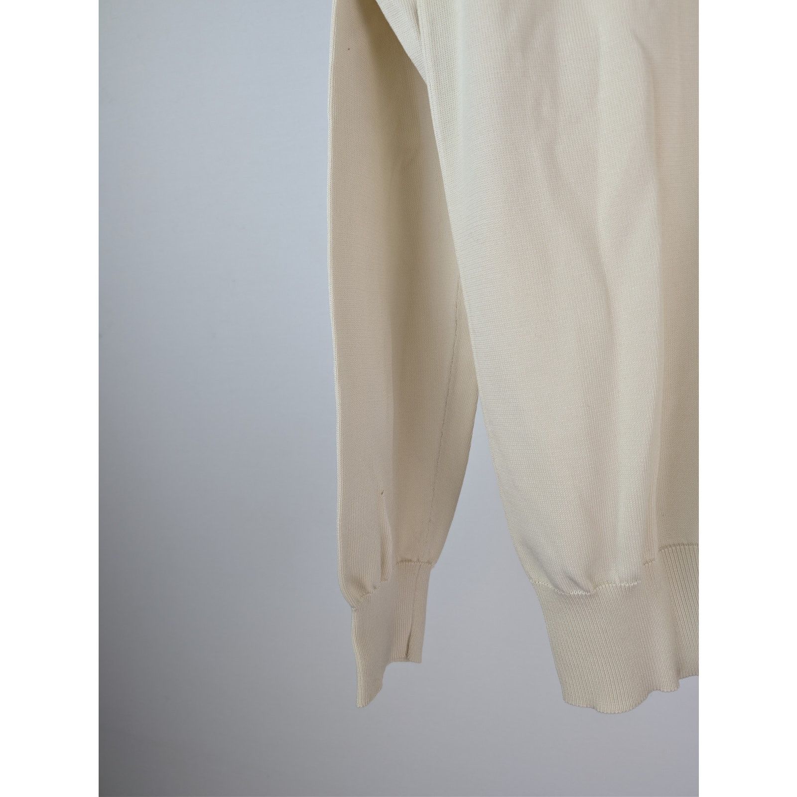 Bottega Veneta o1rshd1 Cashmere Mock-Neck Knit Sweater in Cream Size US S / EU 44-46 / 1 - 14 Thumbnail