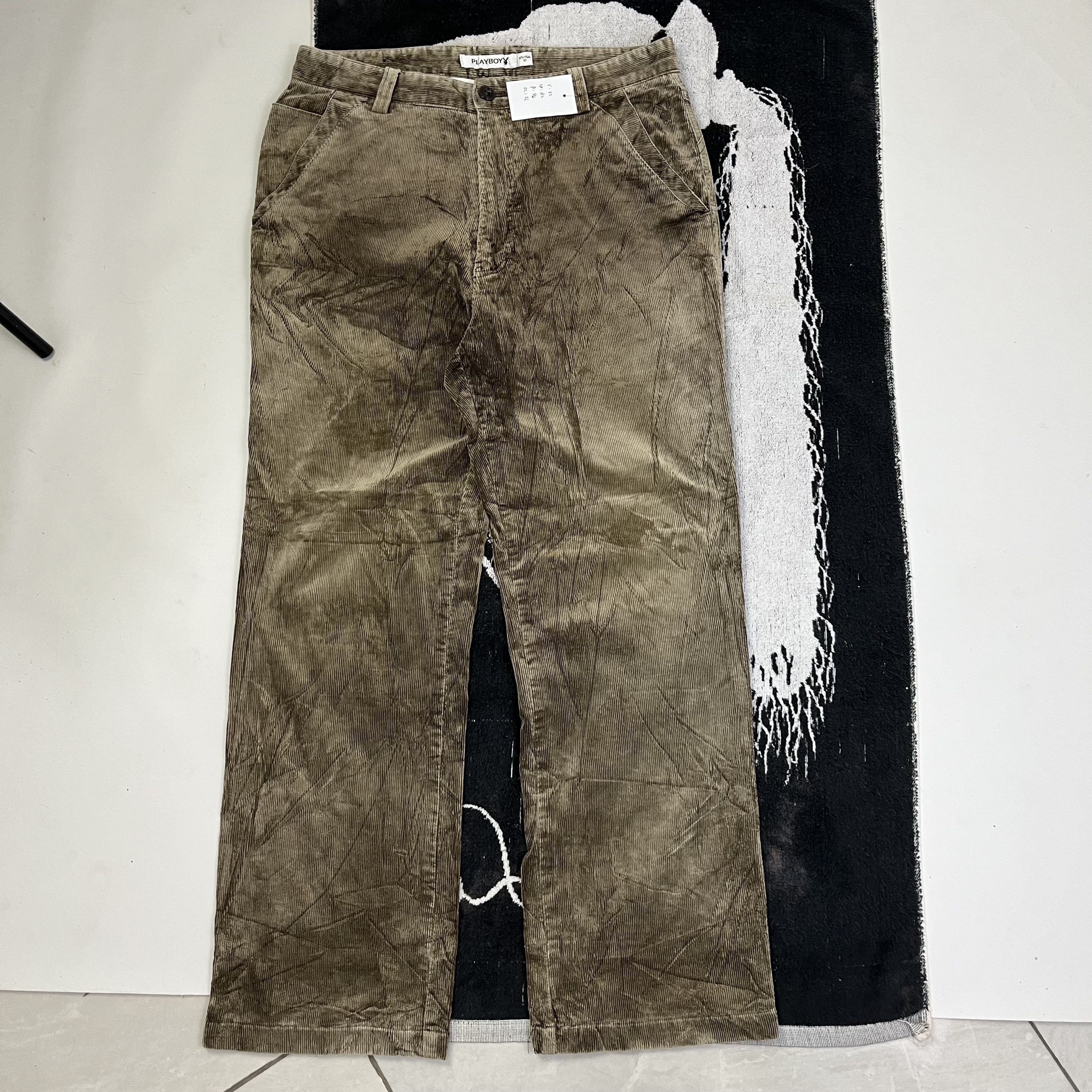 Hysteric Glamour × Playboy Playboy vintage corduroy pants Size US 32 / EU 48 - 1 Thumbnail