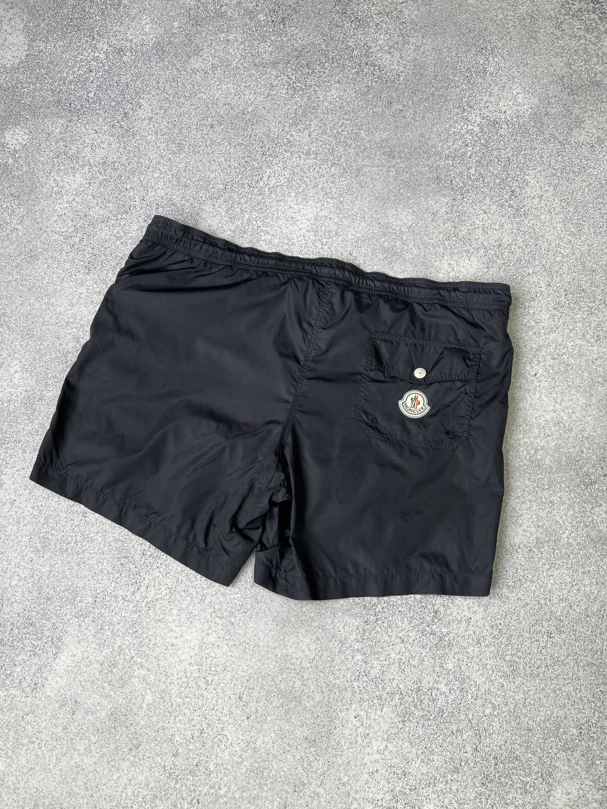 Designer × Moncler × Vintage Vintage Moncler Logo Patch Swim shorts Size US 36 / EU 52 - 11 Thumbnail