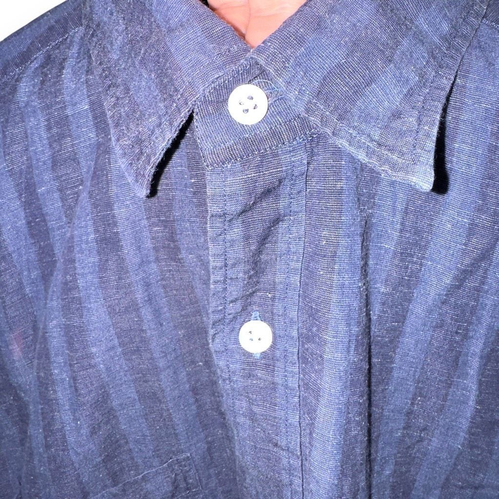 Other Portland Dry Goods Navy Striped S/S Cotton & Cashmere Guayab Size US M / EU 48-50 / 2 - 3 Thumbnail