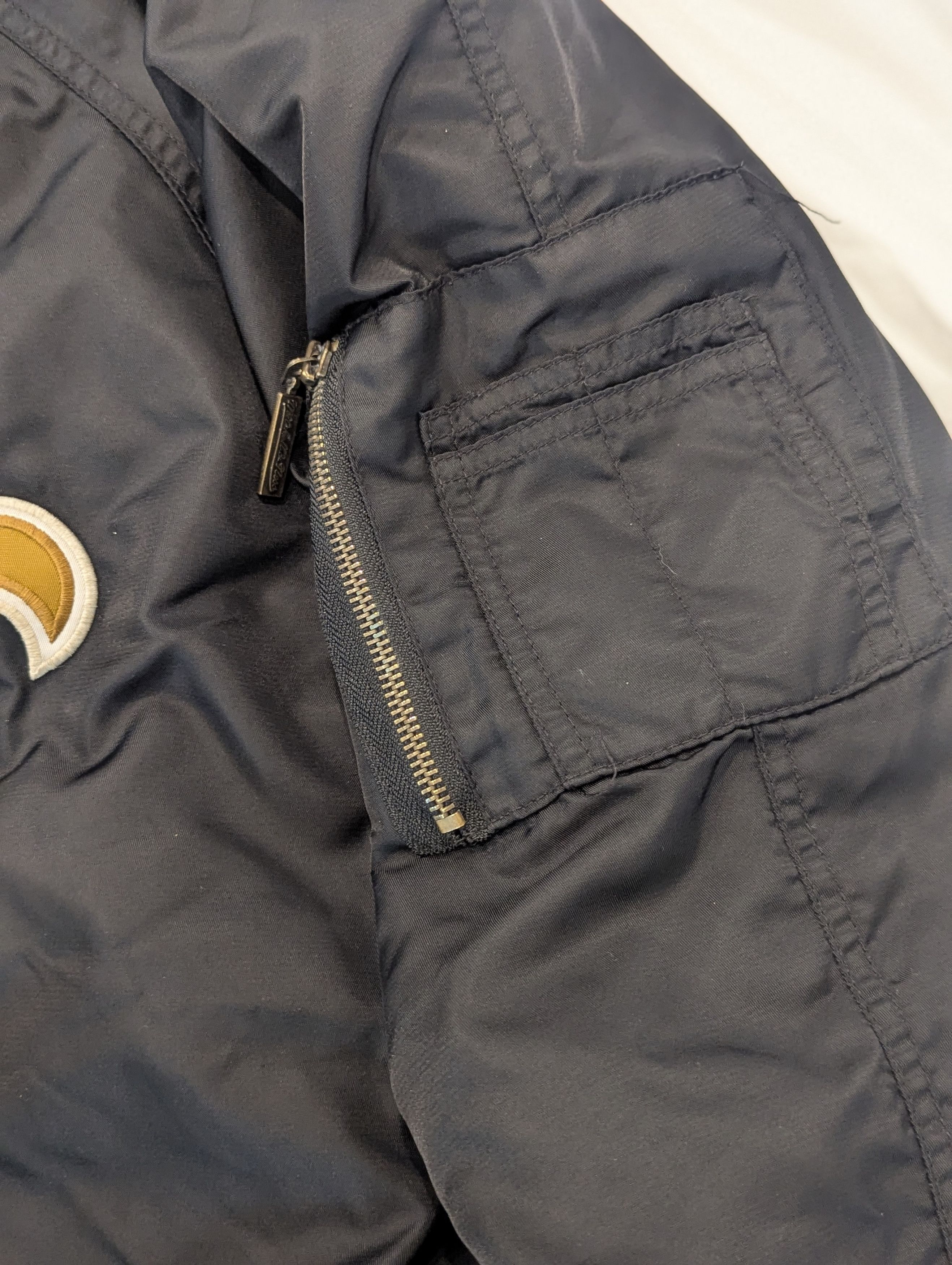 Mitchell & Ness Rare Vintage New Orleans Saints XL Hooded Field Jacket Size US XL / EU 56 / 4 - 8 Thumbnail