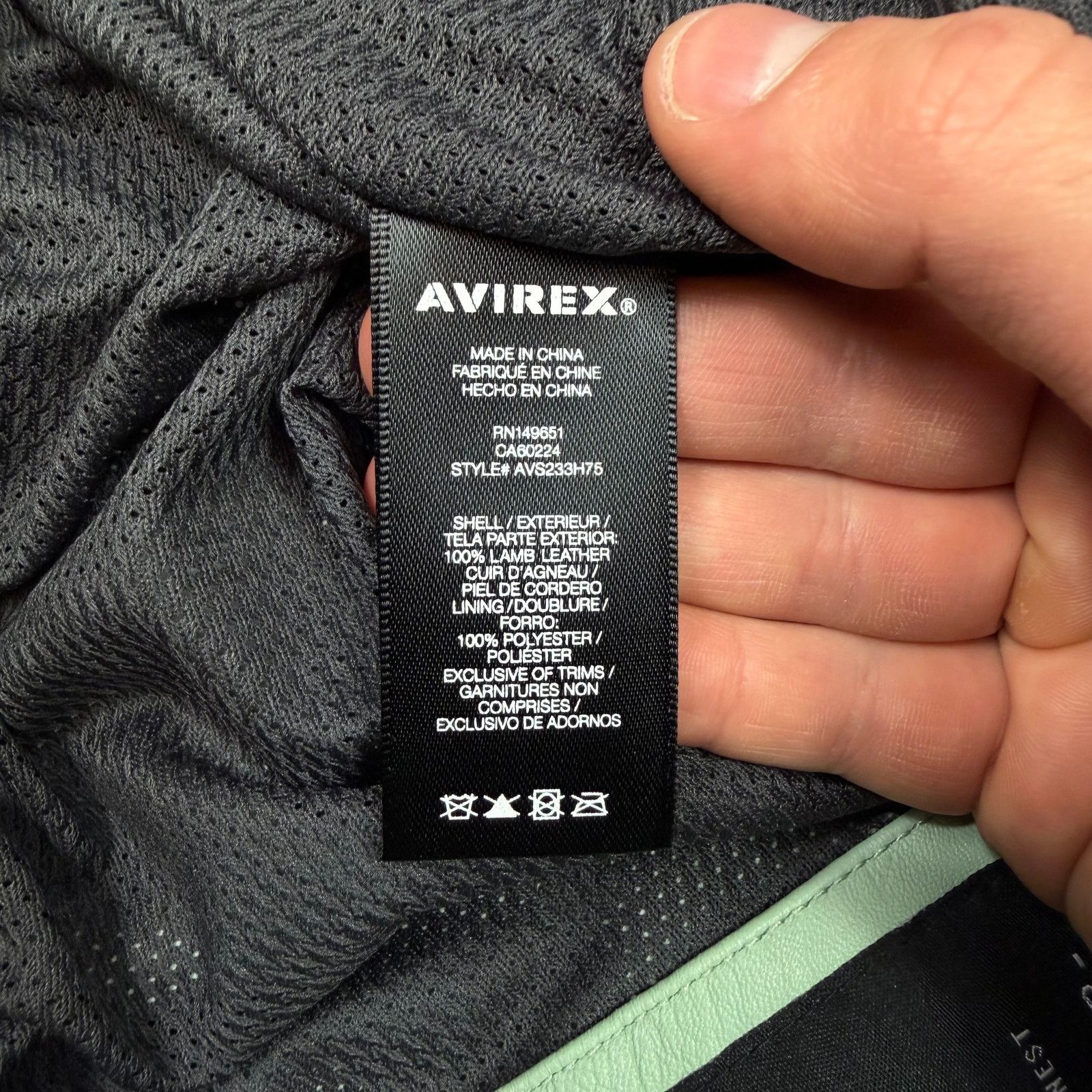 Avirex Avirex Leather Patch Short Size US 34 / EU 50 - 8 Thumbnail
