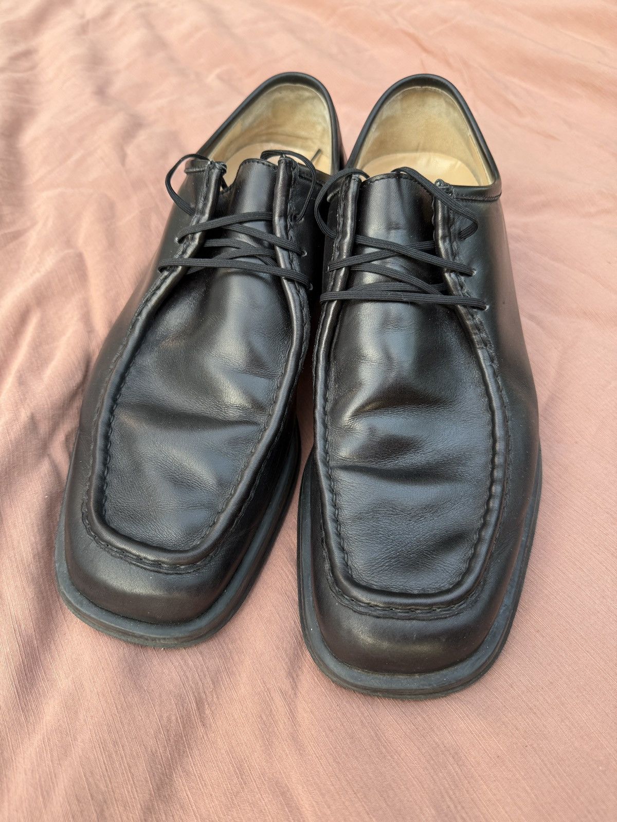 Salvatore Ferragamo Salvatore Ferragamo leather shoes Size US 11.5 / EU 44-45 - 2 Thumbnail