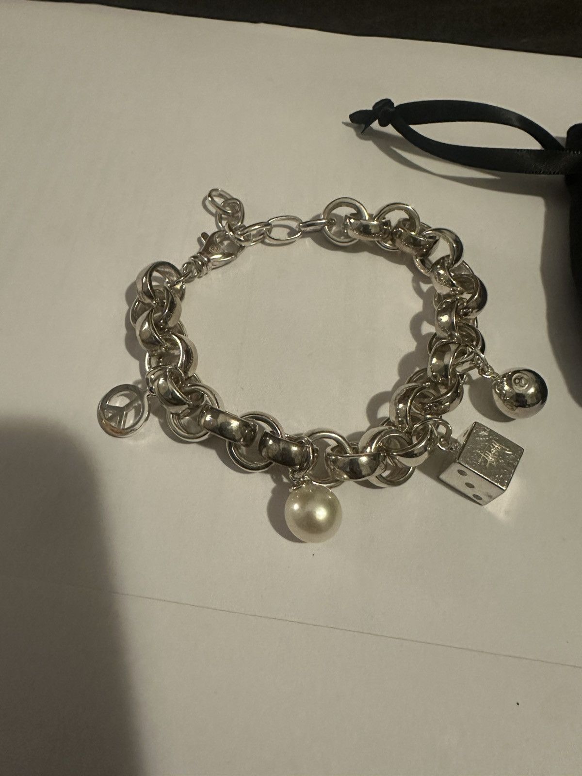 Stussy Icon Charm Bracelet