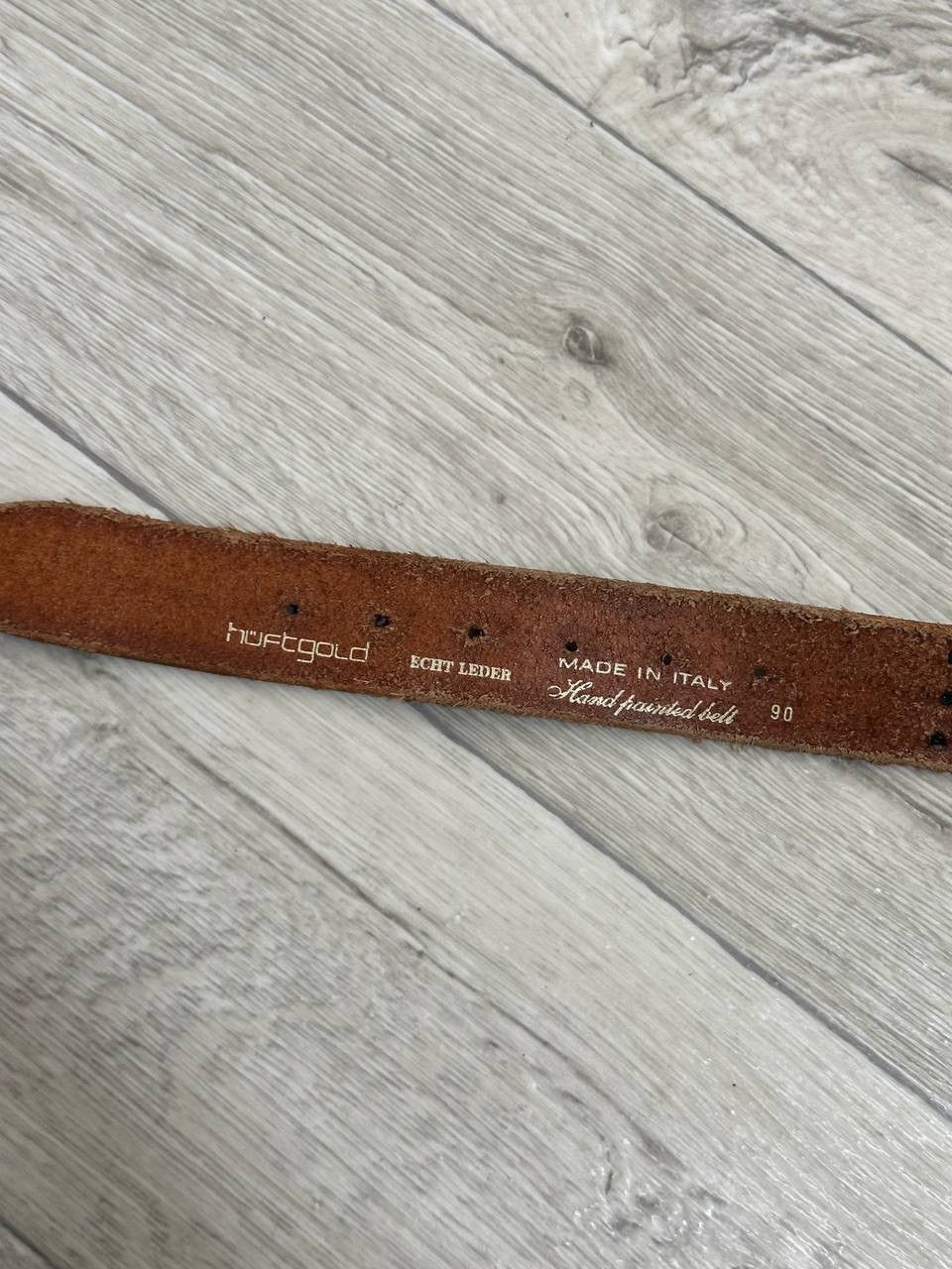 Vintage Hüftgold Berlin Studded Leather Belt Vintage Western 90 Size ONE SIZE - 7 Thumbnail