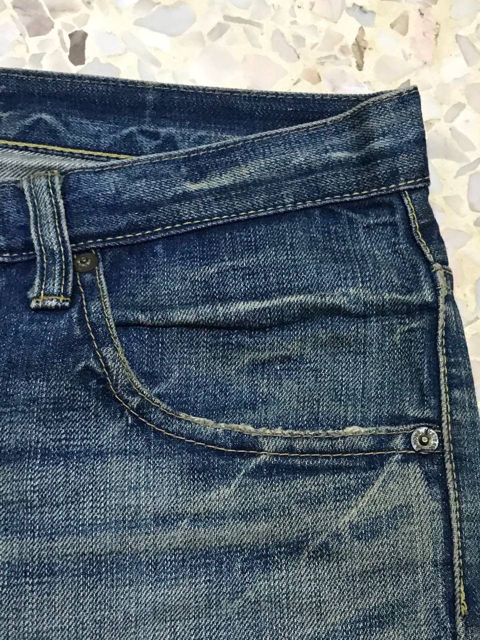 Hysteric Glamour Patchwork distressed punk spike zigzag Size US 31 - 18 Thumbnail