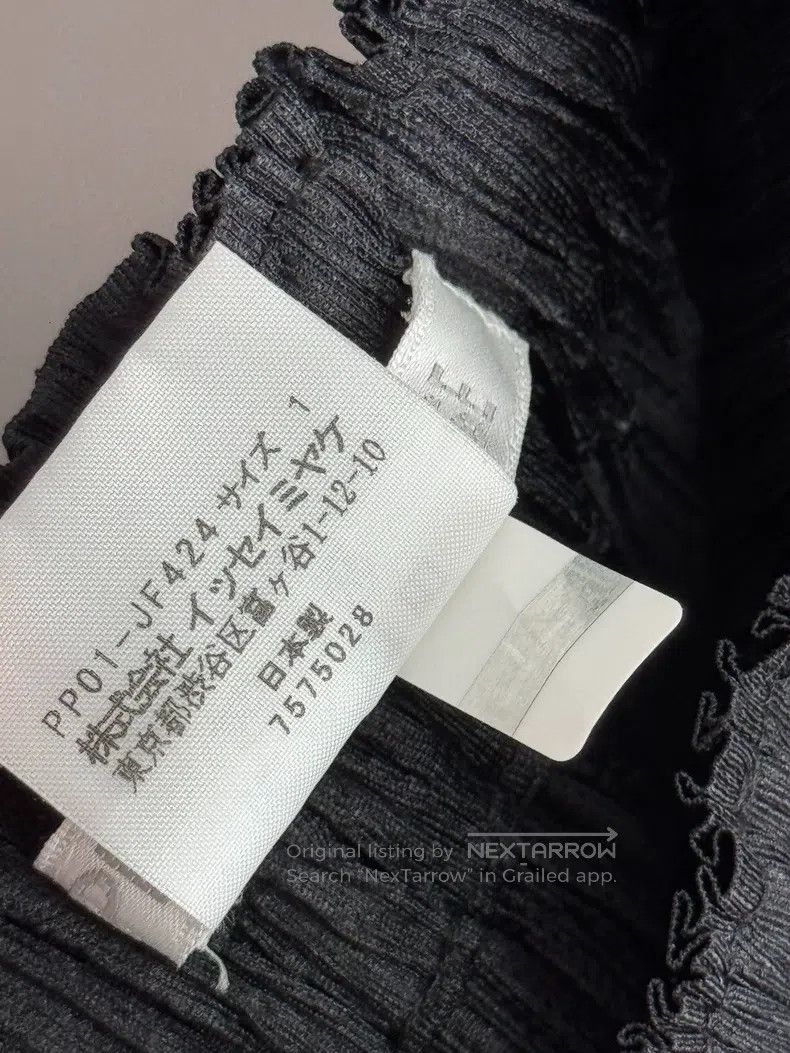 Issey Miyake Issey Miyake size:1 Black Pants Size 22" - 4 Thumbnail