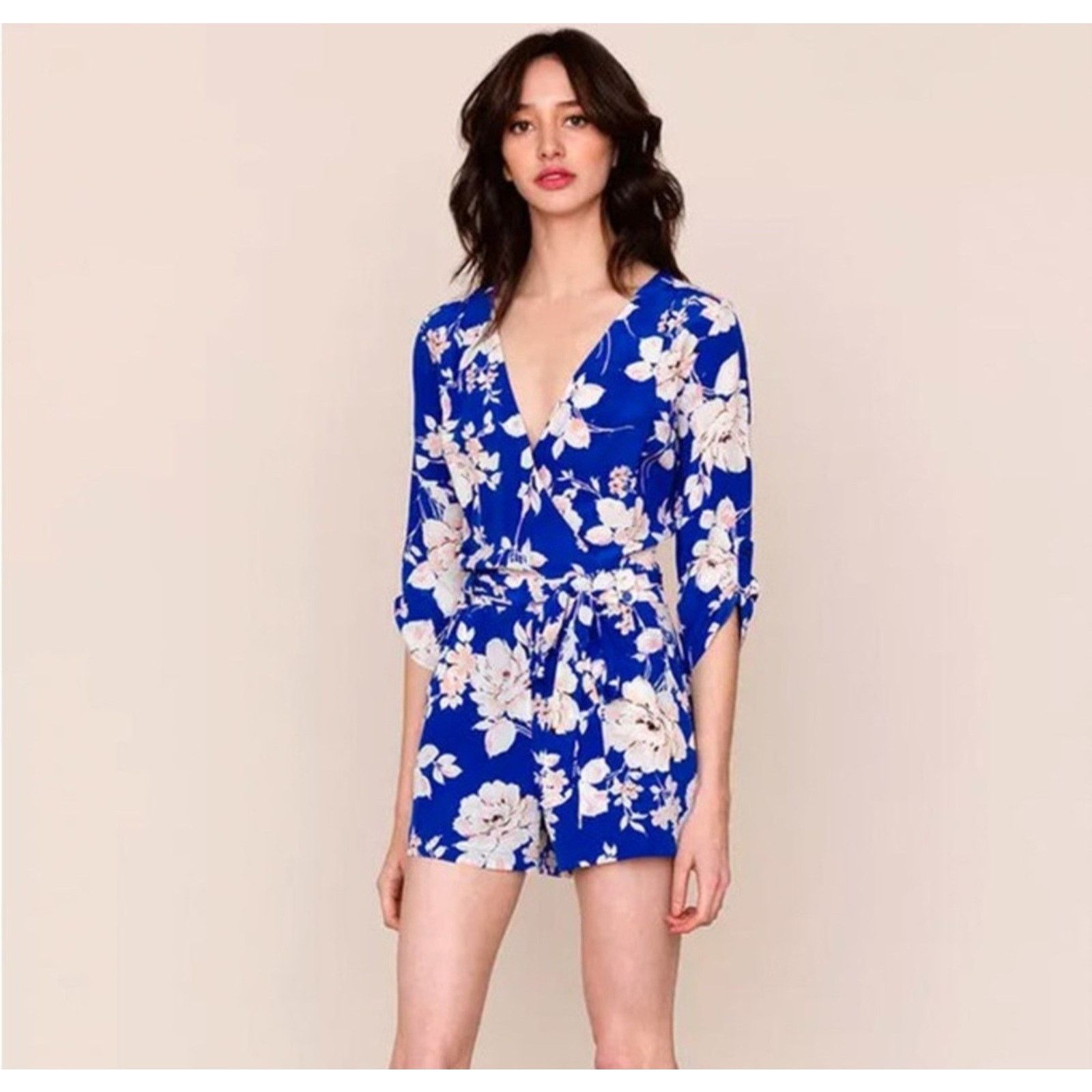 Other Yumi Kim Liz Silk Floral Romper Sz- XS ~ Stylish & Feminine Size XS / US 0-2 / IT 36-38 - 2 Thumbnail