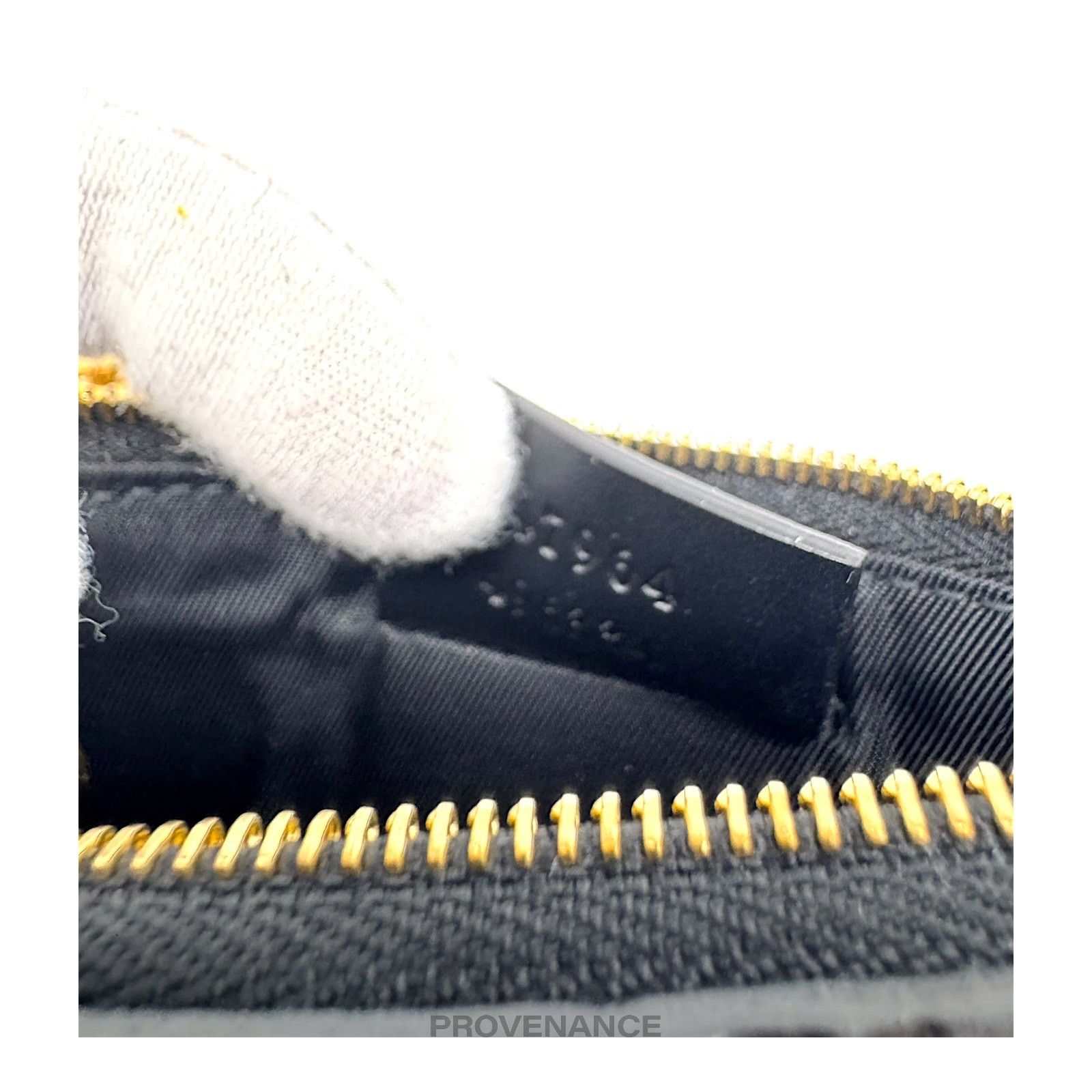 Gucci 🔴 Gucci Key Pouch Cles - Black GG Guccissima Leather Size ONE SIZE - 8 Thumbnail