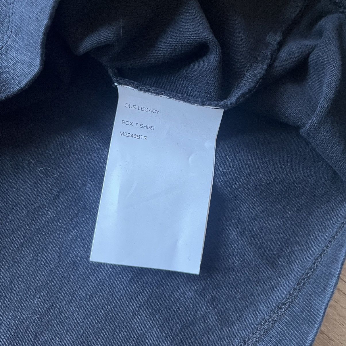 Our Legacy Ronja ‘Snow In April’ Box T-Shirt in Black Size US M / EU 48-50 / 2 - 4 Thumbnail