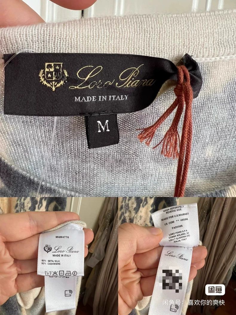 Loro Piana LORO PIANA Printed cashmere dress Size M / US 6-8 / IT 42-44 - 5 Thumbnail
