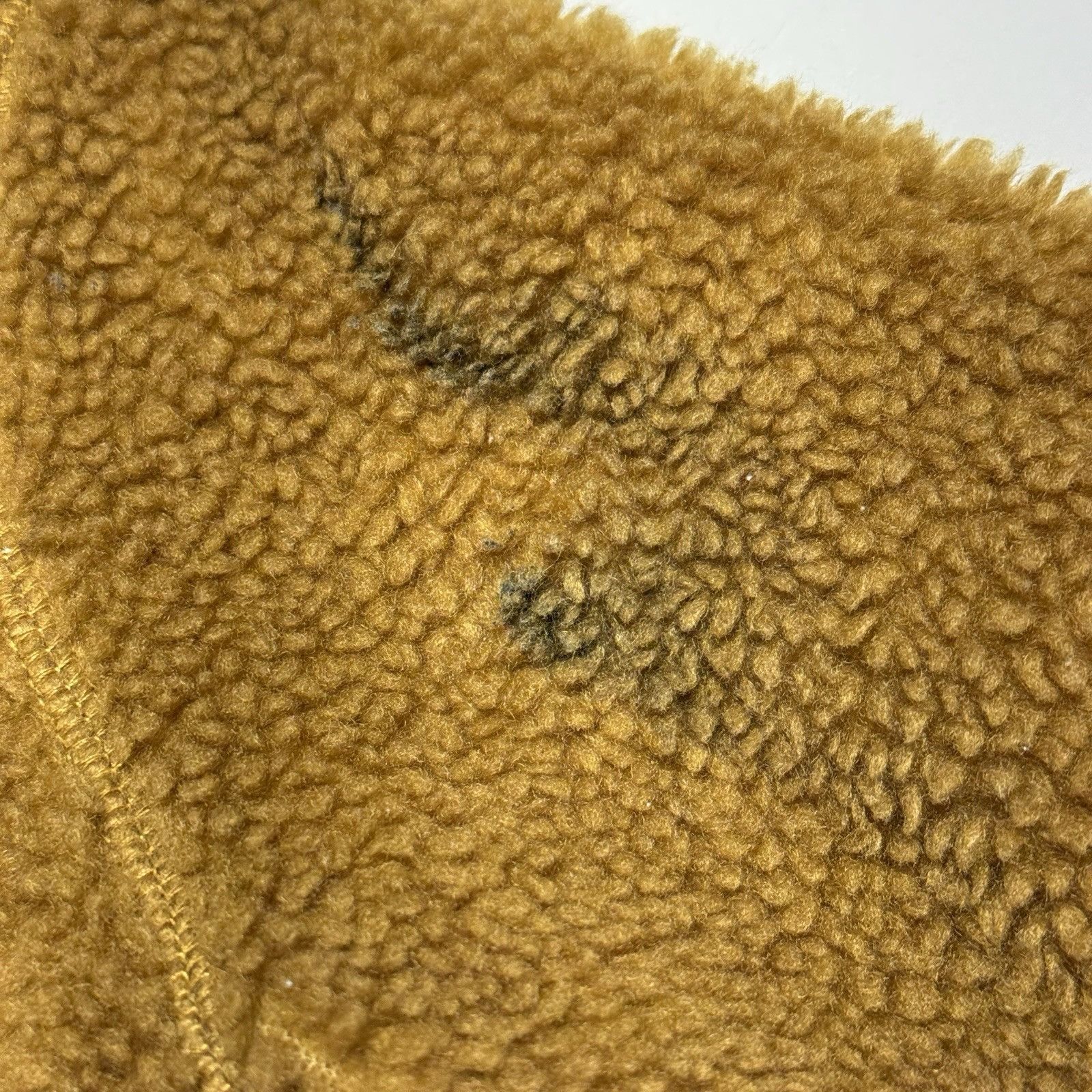 L.L. Bean LL Bean Women's Bean's Sherpa Fleece Jacket Antique Gold Size XXS / US 00 / IT 34 - 7 Thumbnail