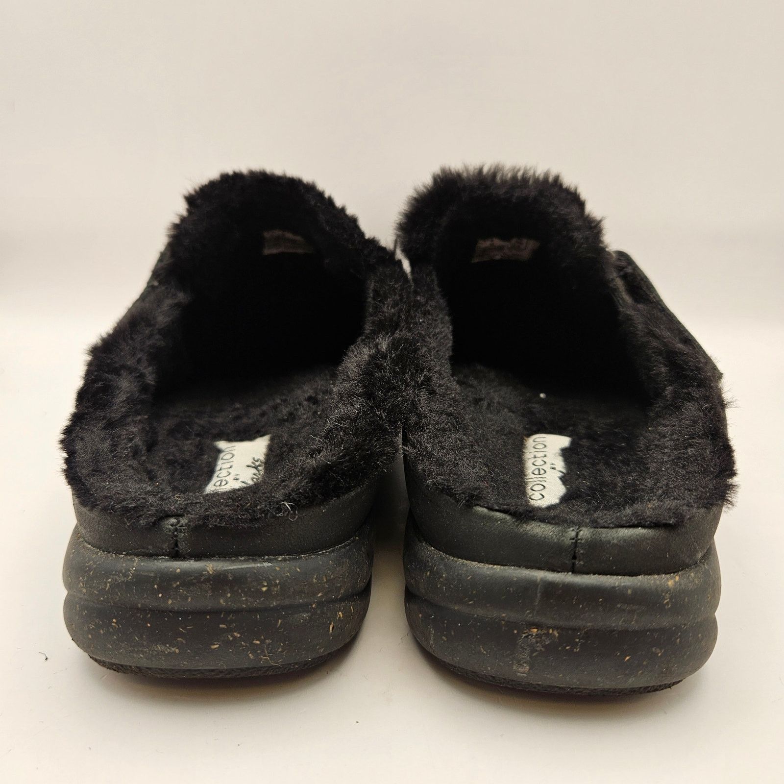 Clarks CLARKS WOMEN'S 8 BLACK SHERPA LINED CLOG Size US 8 / IT 38 - 3 Thumbnail