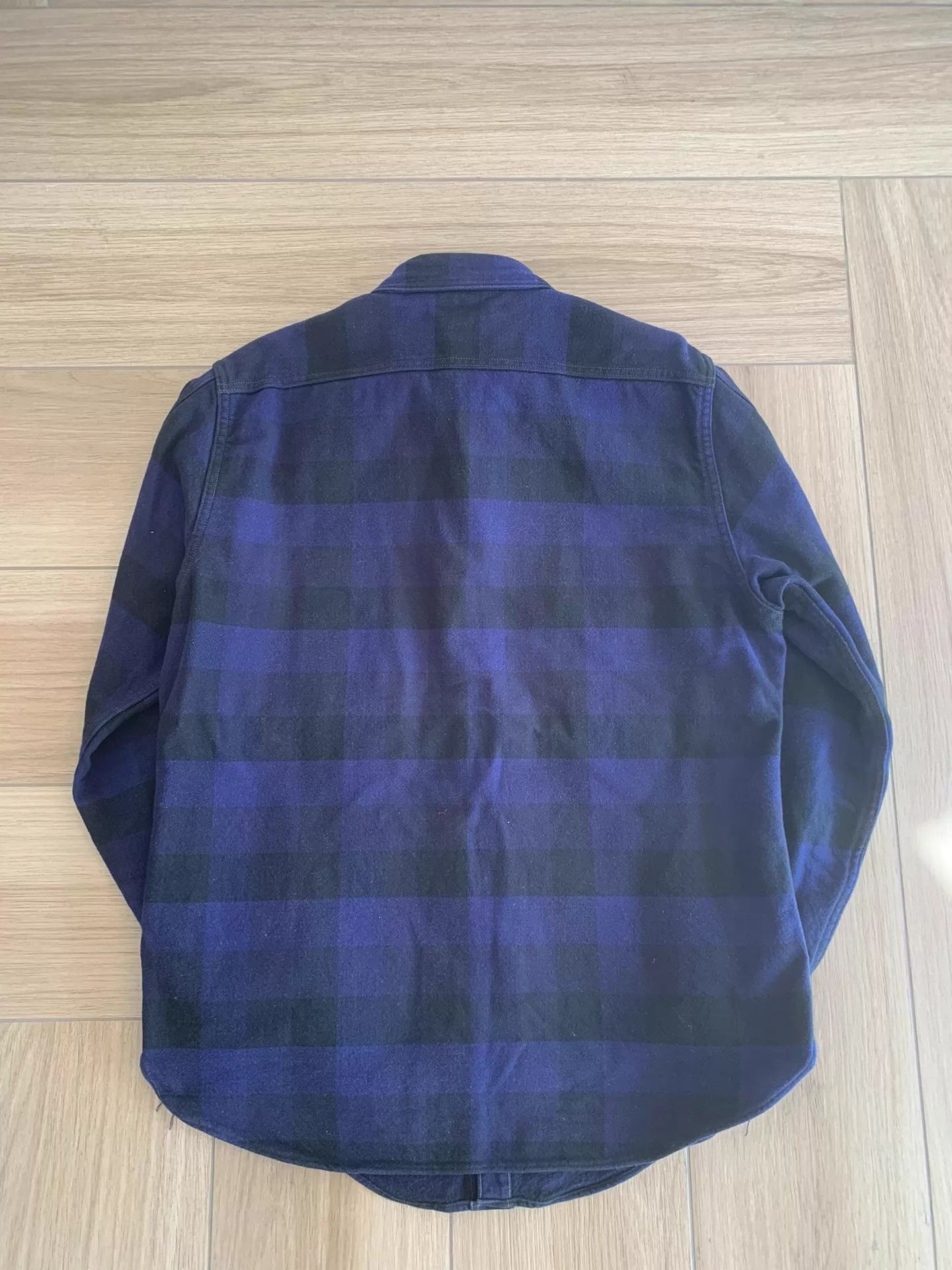 Freewheelers FREEWHEELERS RAILTON MECHANIC PLAID FLANNELSHIRT 17 Size US XL / EU 56 / 4 - 3 Thumbnail