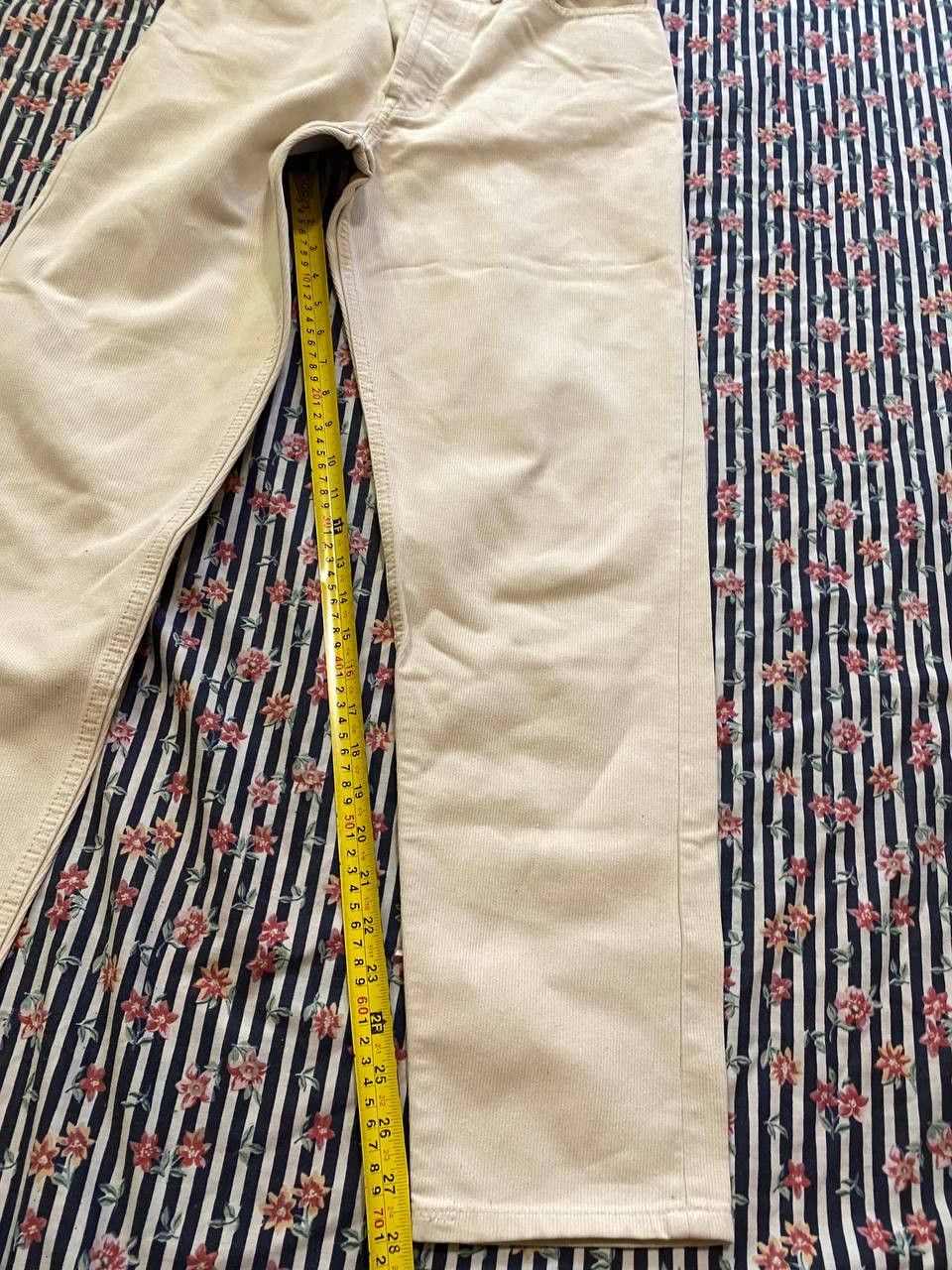Levi's white vintage Levi's 501 jeans streetwear Y2K Size US 32 / EU 48 - 14 Thumbnail