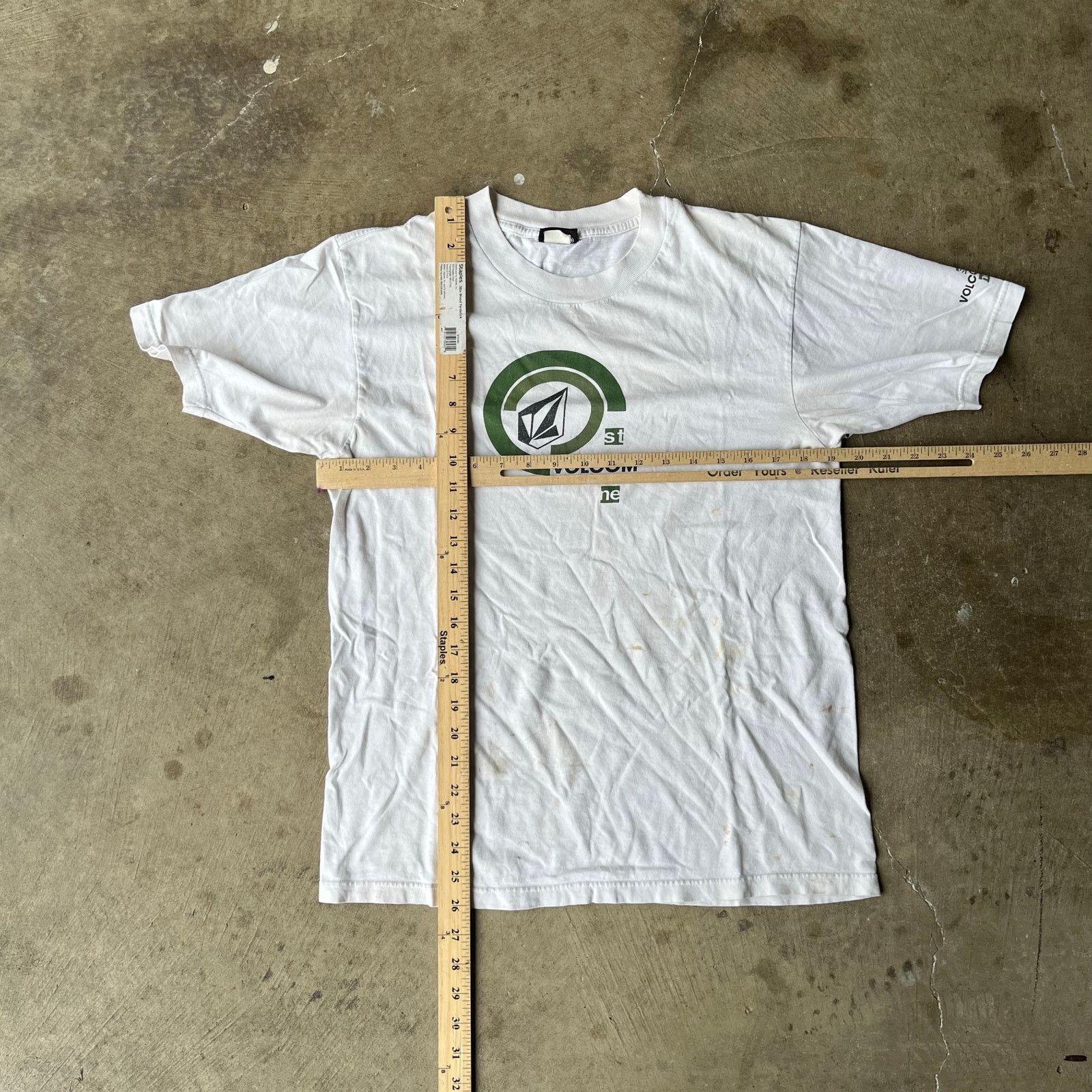 Vintage VINTAGE VOLCOM WHITE SHIRT 00S MEDIUM Y2K 00S GRUNGE Size US M / EU 48-50 / 2 - 5 Thumbnail