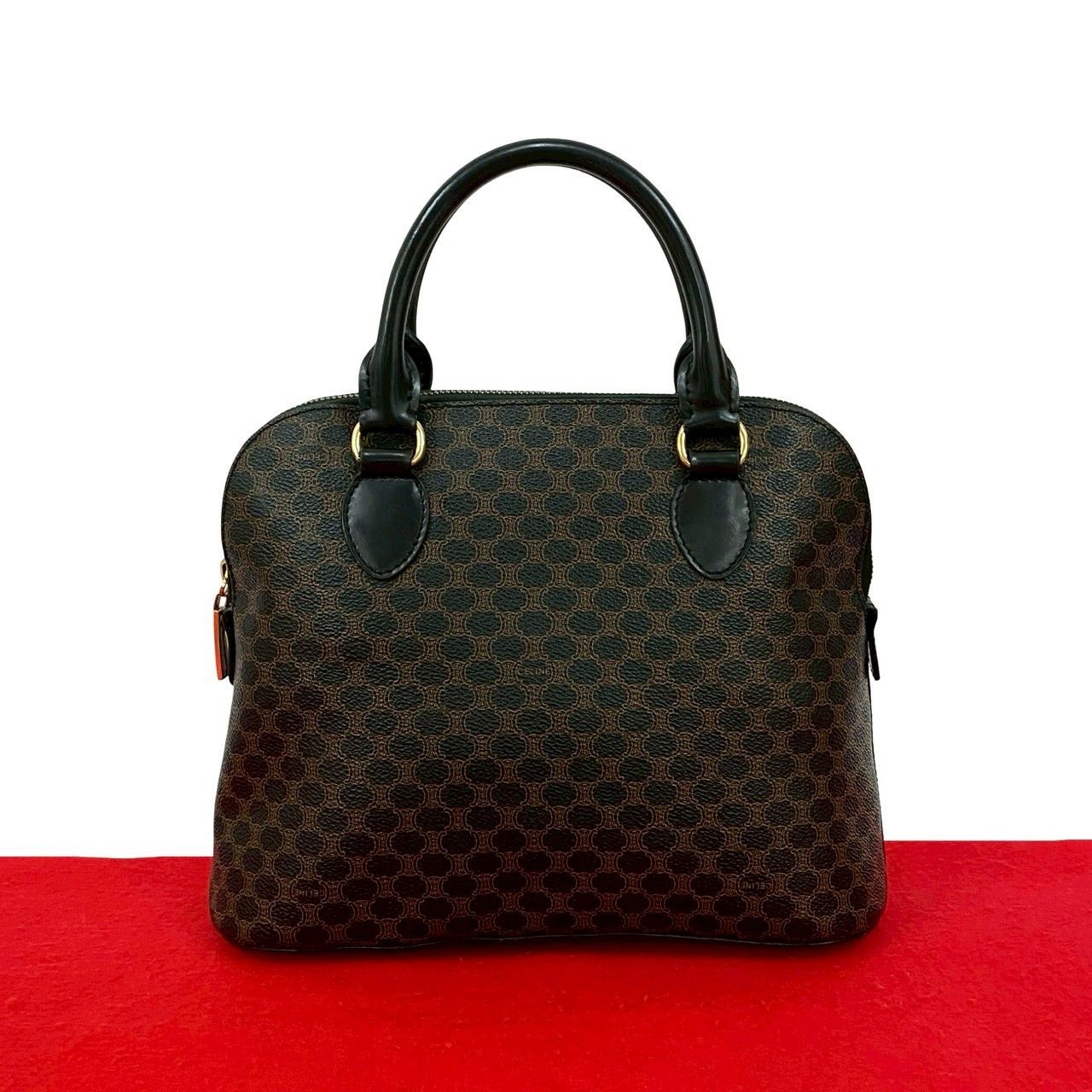 Celine Celine Celine Macadam Blazon Leather Handbag Leather Handbag DUTY FREE for USA Size ONE SIZE - 1 Thumbnail