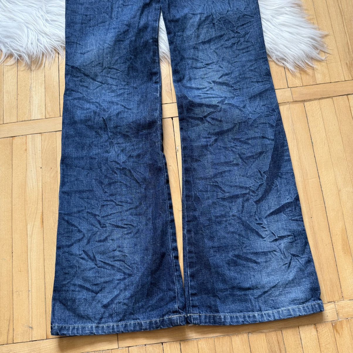 Miss Sixty 📌 Vintage Miss Sixty Jeans Flared Washed 00s Low Rice Size 30" / US 8 / IT 44 - 15 Thumbnail
