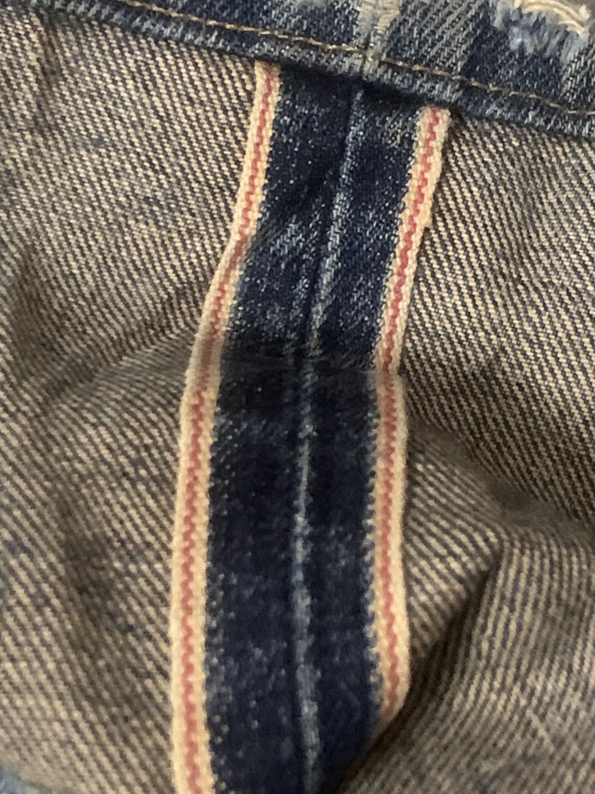 Edwin Edwin 505 Flare Distressed Selvedge Denim Jeans Size US 31 - 11 Thumbnail
