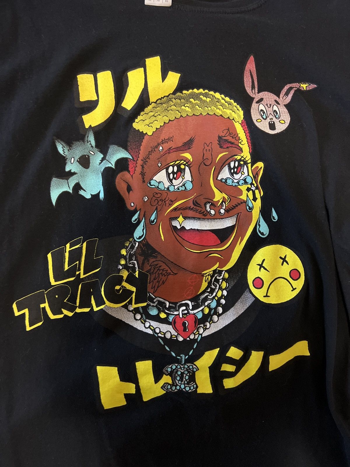 Hot Topic × Lil Peep Lil Tracy anime tee Size US XL / EU 56 / 4 - 3 Thumbnail