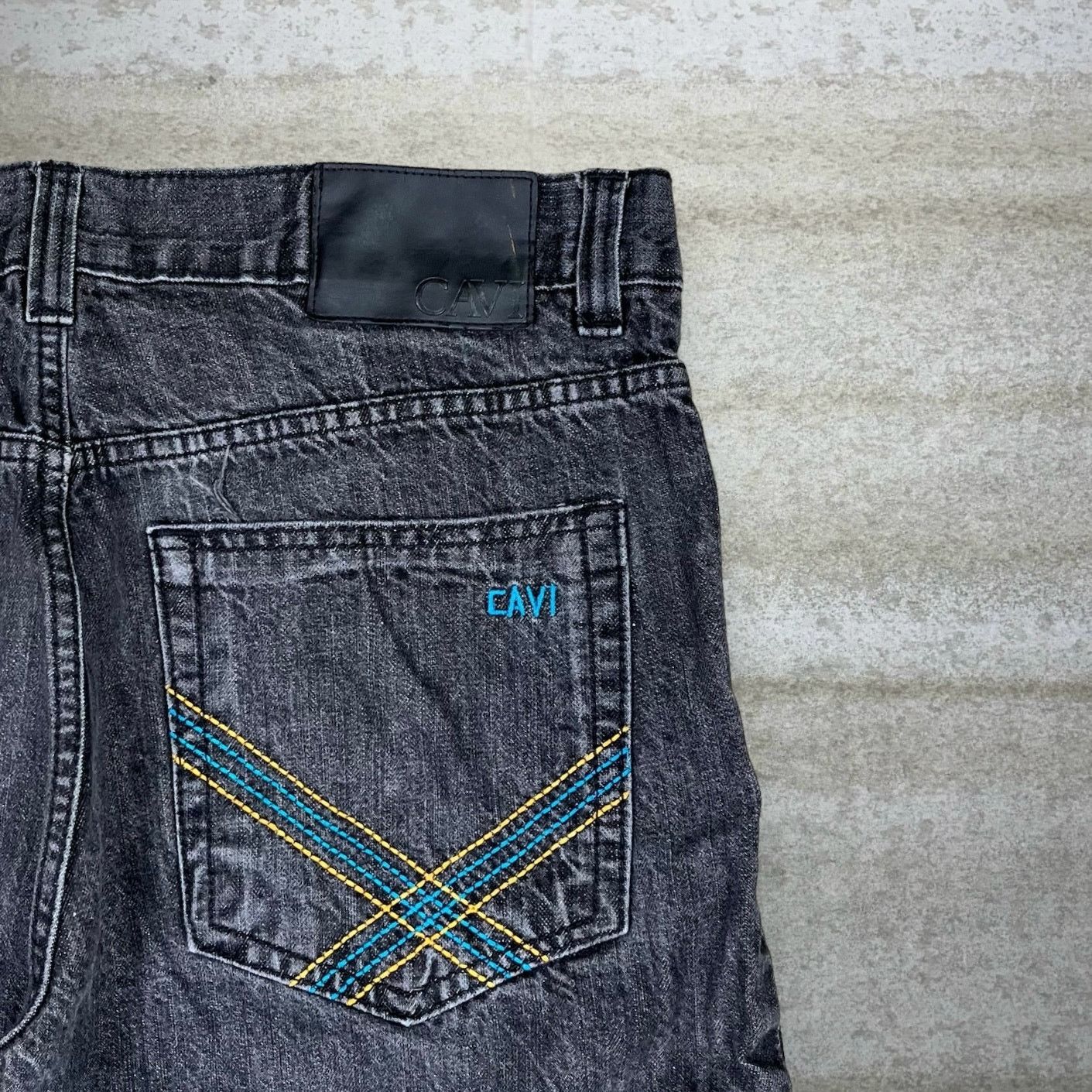 Vintage Vintage Y2K CVI Jeans 36x32 Regular Straight Black Wash Size US 36 / EU 52 - 3 Thumbnail