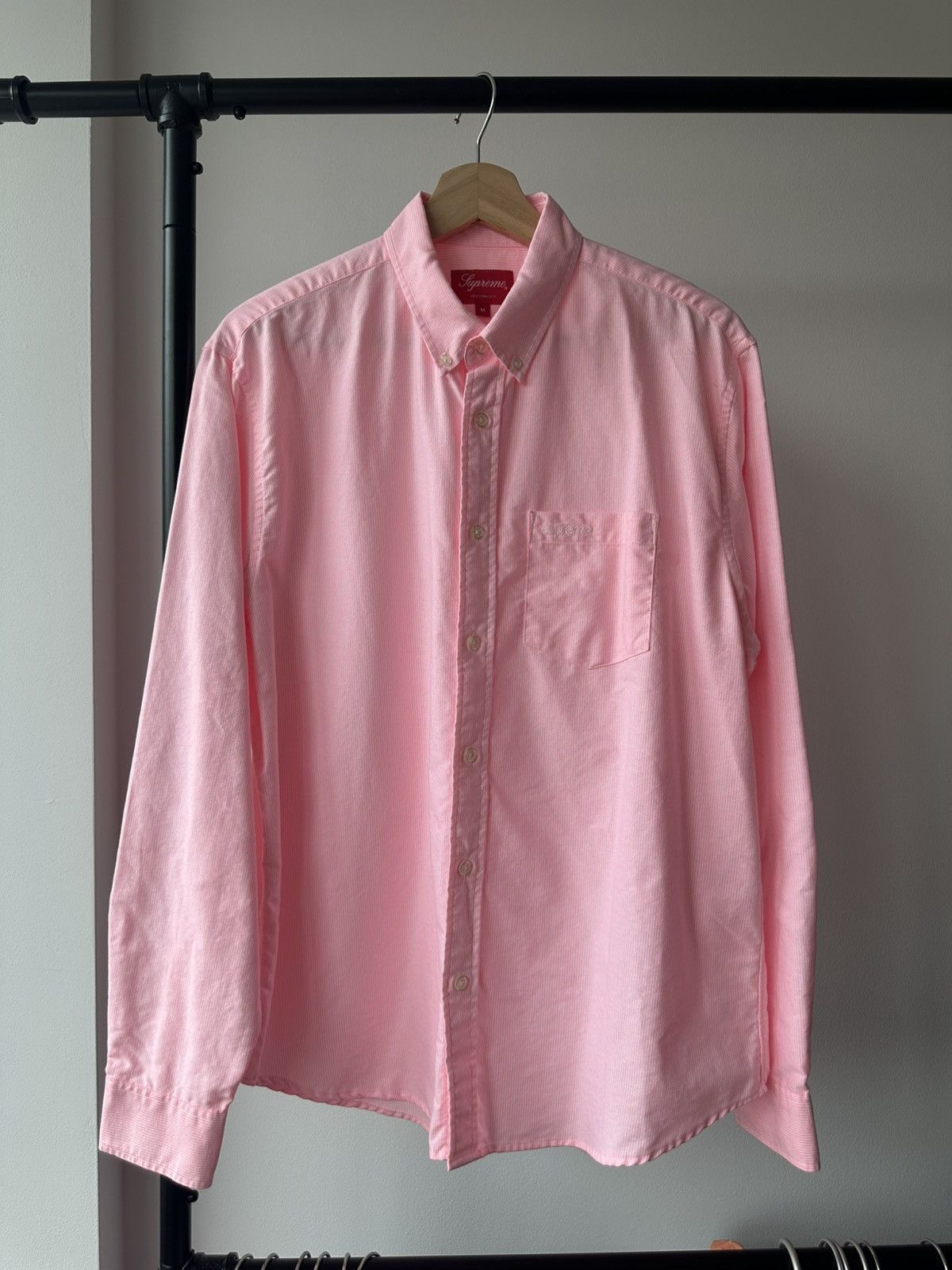 Supreme Supreme Stripe Oxford Shirt Size US M / EU 48-50 / 2 - 2 Thumbnail