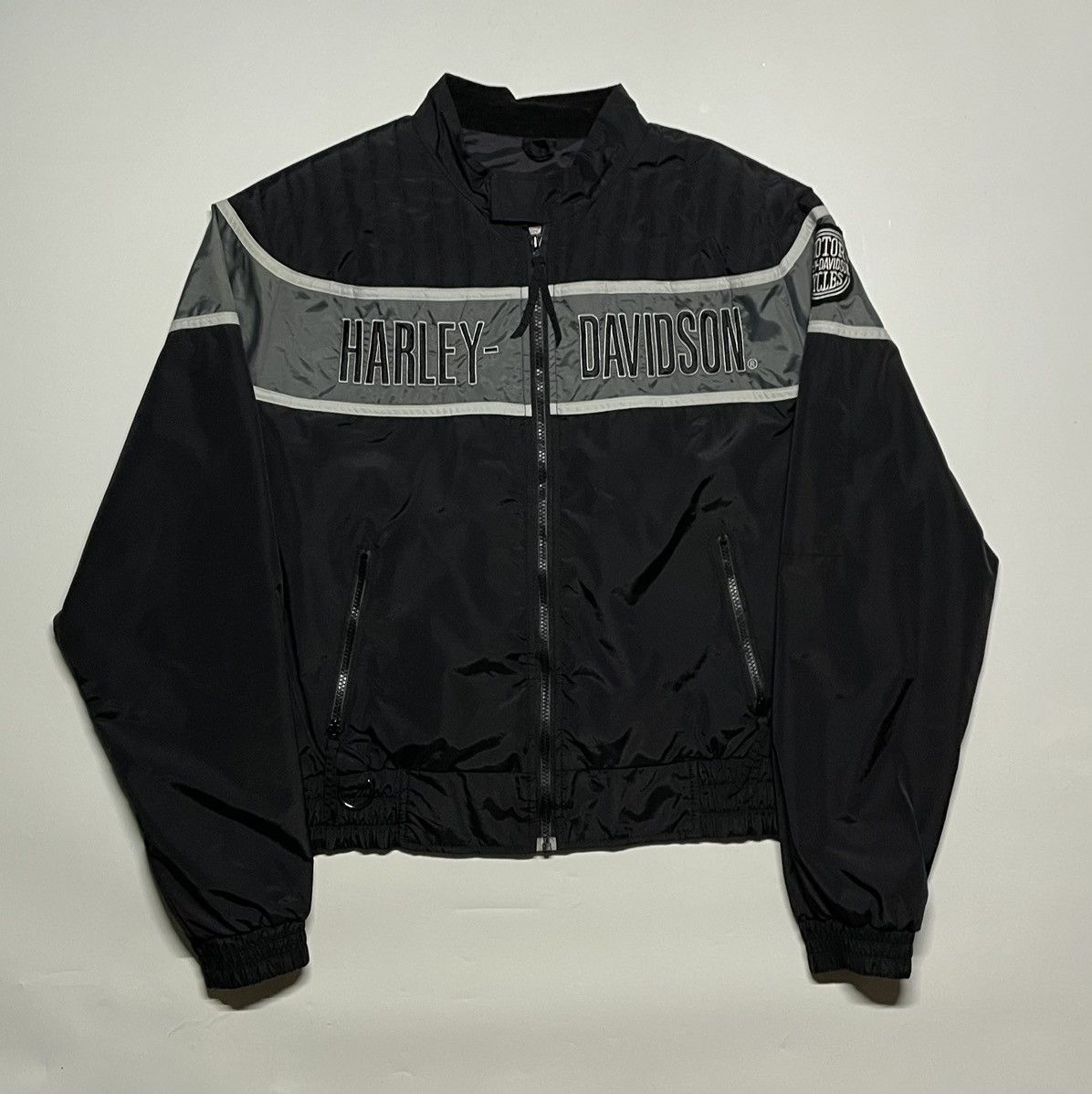 Harley Davidson × Vintage Harley Davidson motorcycle Racing Windbreaker Jacket Size US L / EU 52-54 / 3 - 21 Thumbnail
