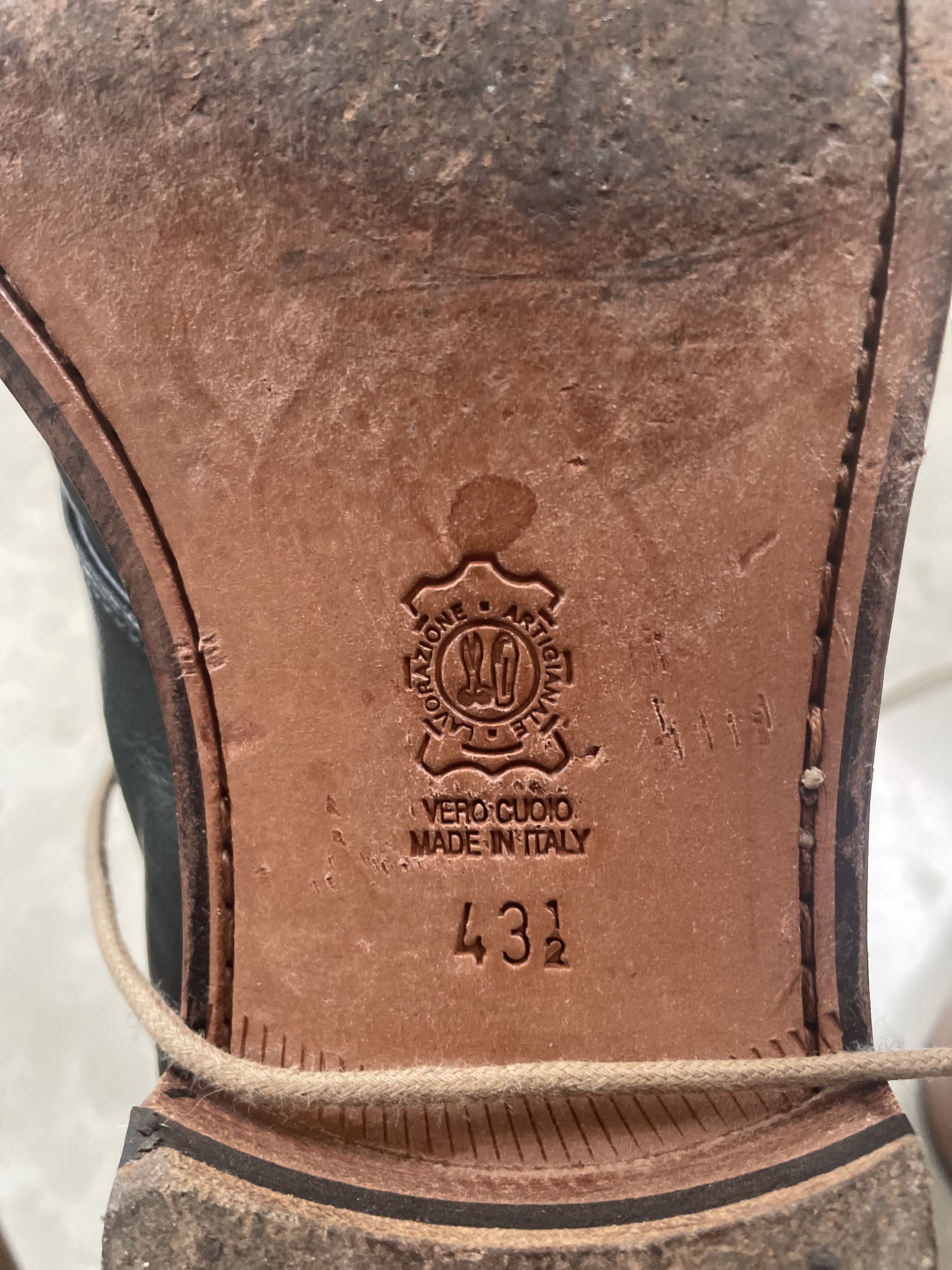 Antonio Maurizi Leather Chukka Boot Size US 10.5 / EU 43-44 - 3 Thumbnail