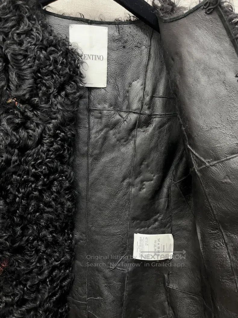 Valentino Valentino Sheepskin and wool one-piece vest Size S / US 4 / IT 40 - 3 Thumbnail