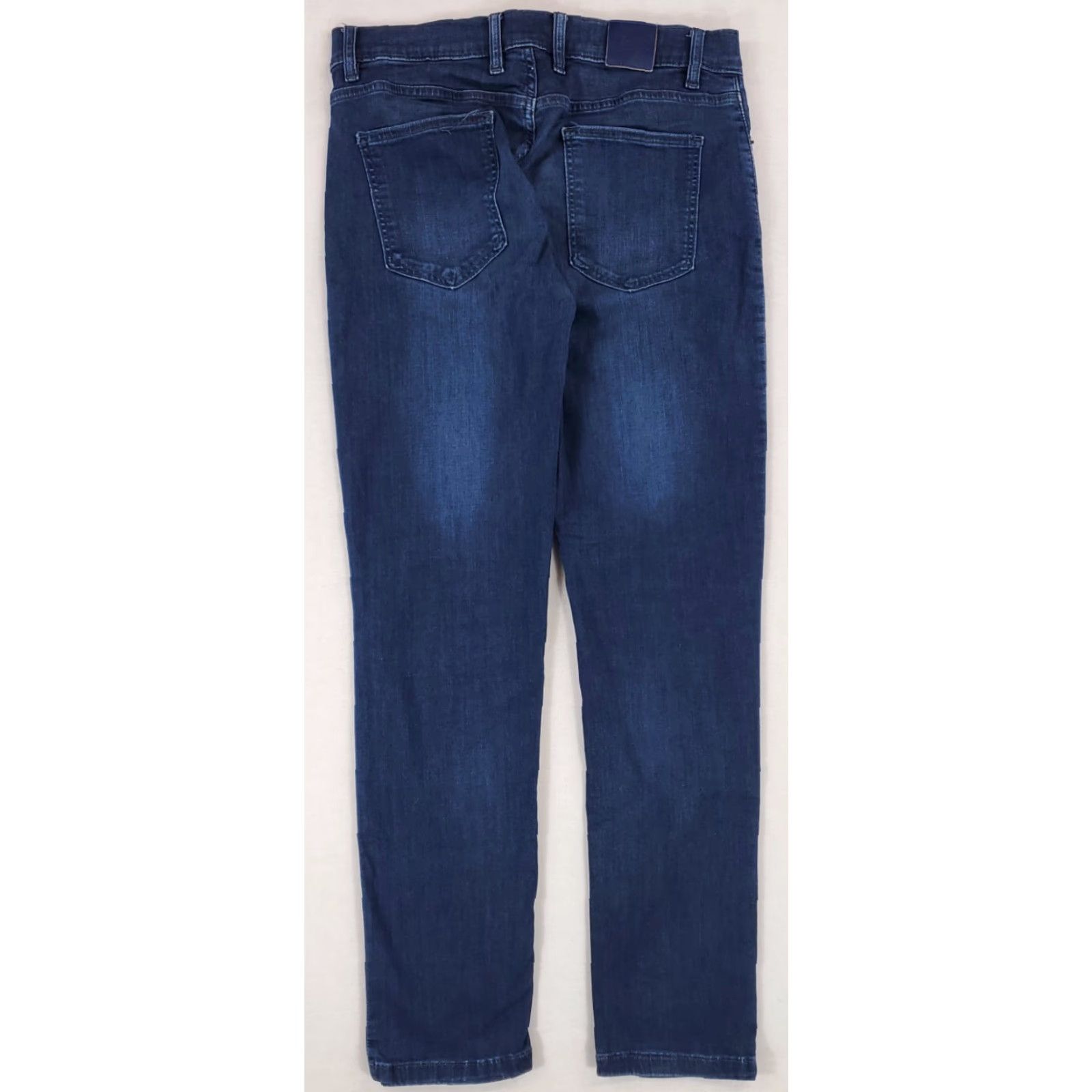 Vintage Mugsy Jeans Blue Tapered Stretch Mens 32x30.5 Inseam 30.5 Blue Fultons Mens Jeans Size US 32 / EU 48 - 6 Thumbnail