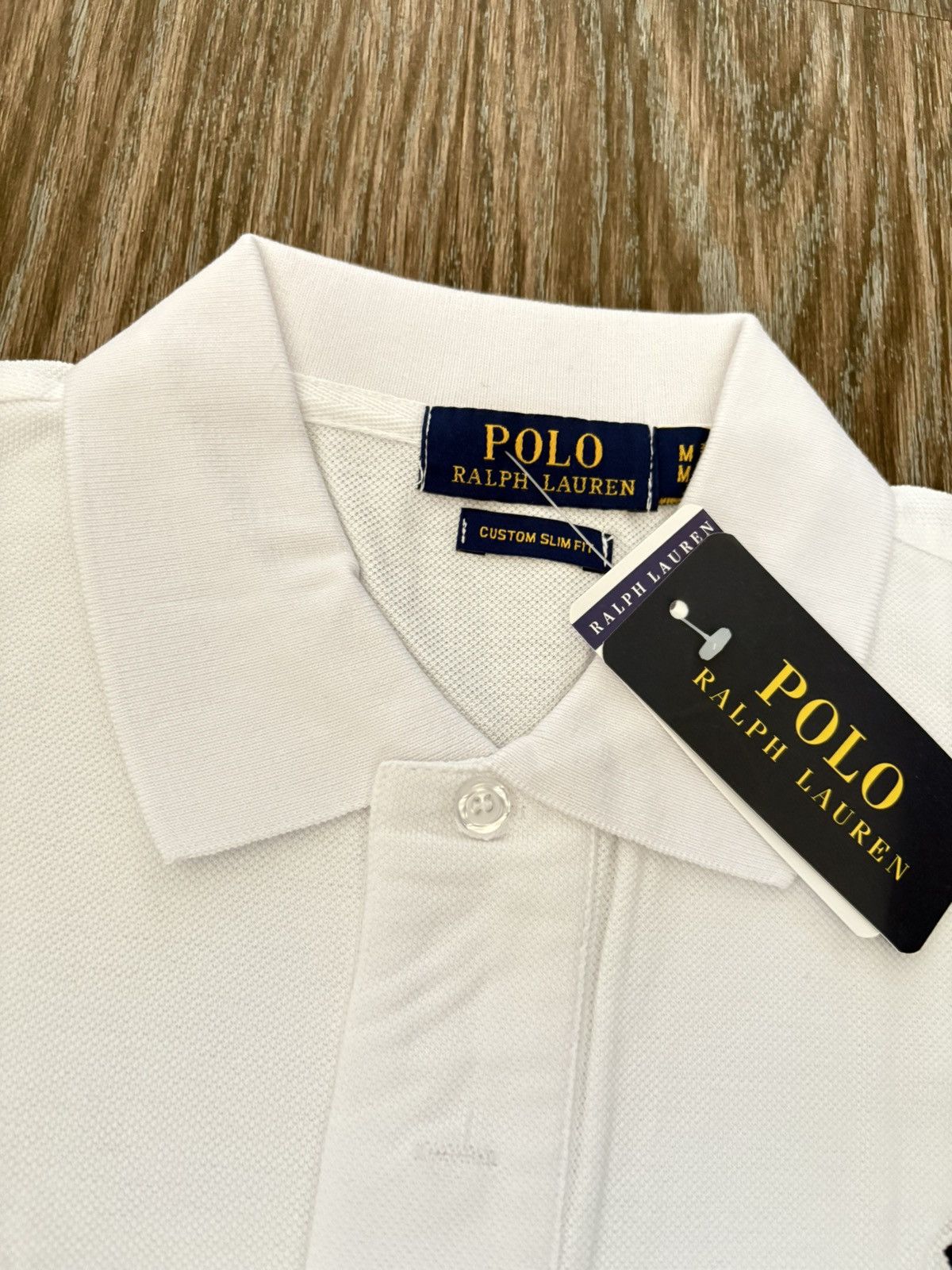 Ralph Lauren White Ralph Lauren Polo Shirt Size M Size US M / EU 48-50 / 2 - 4 Thumbnail