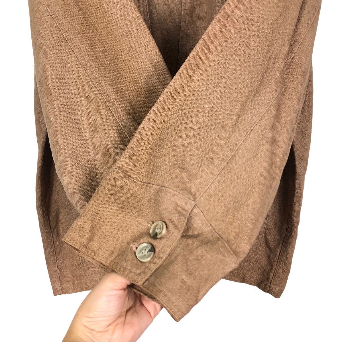 Japanese Brand 🔥90’s Vintage Hickory Chore Jacket Maneaver Issey Miyake Size US M / EU 48-50 / 2 - 11 Thumbnail