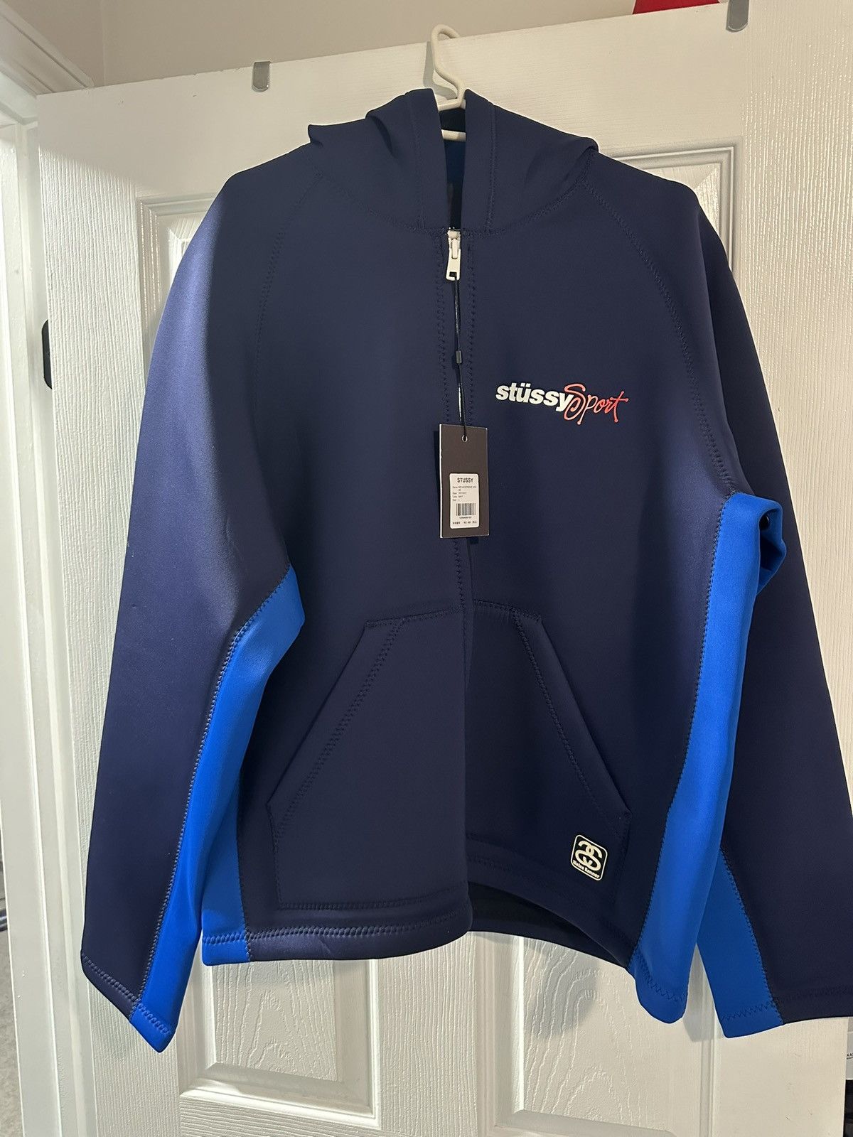 Stussy × Wales Bonner Stussy Wales bonner Blue zip up Size US L / EU 52-54 / 3 - 4 Thumbnail