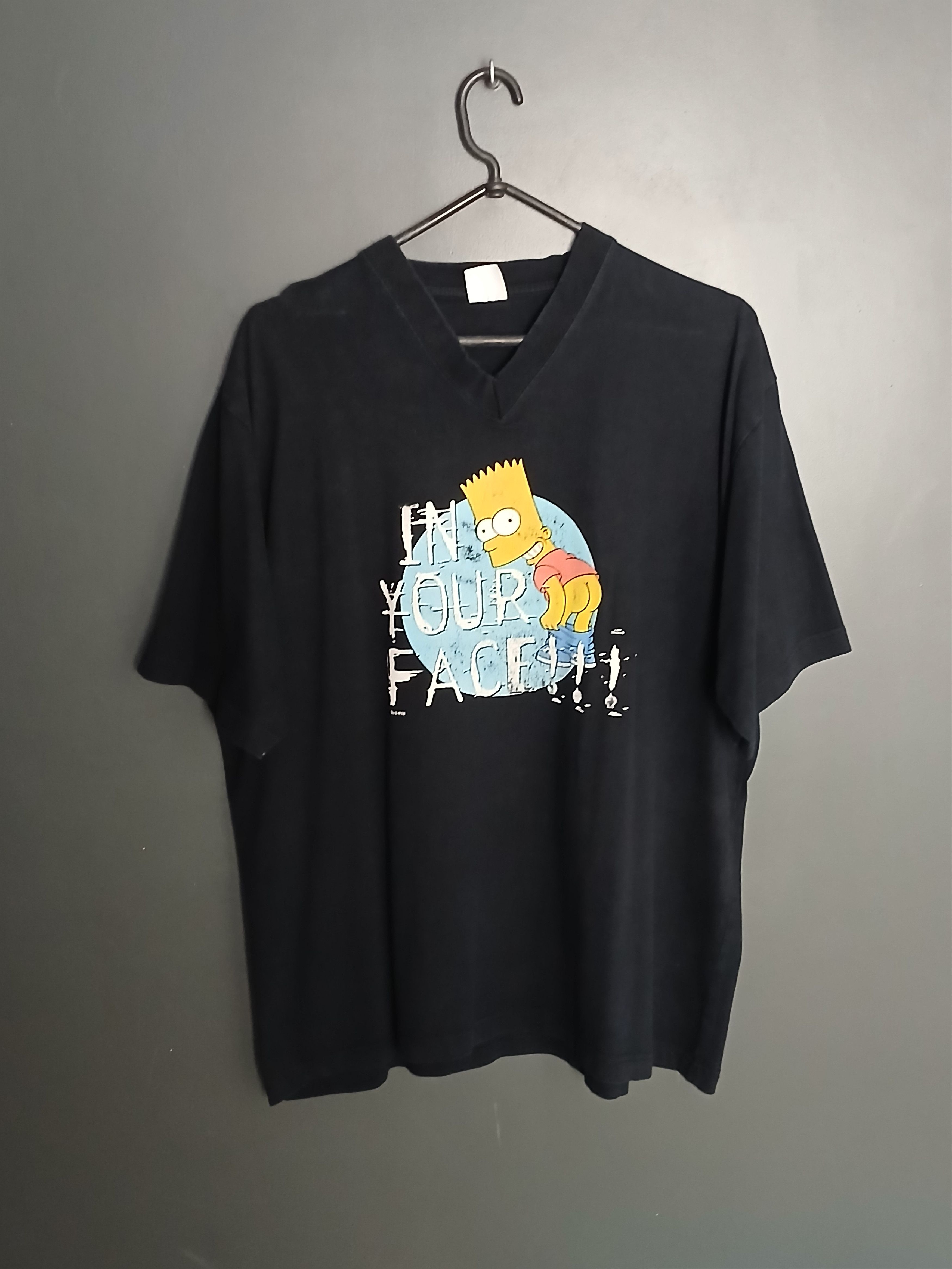 Cartoon Network × The Simpsons × Vintage Vintage The Simpsons Bart Simpson T-Shirt Size US XL / EU 56 / 4 - 1 Thumbnail
