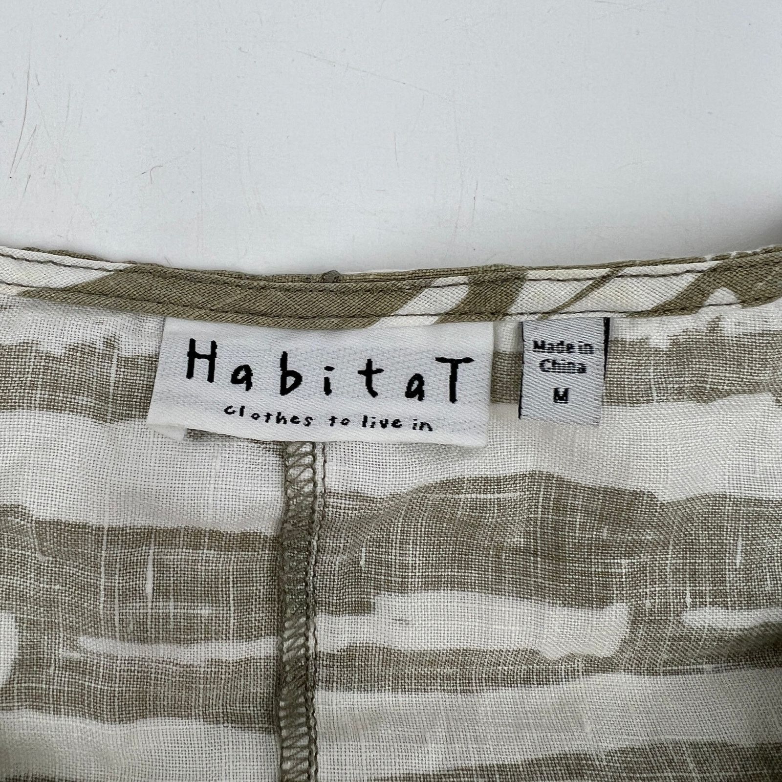Habitat Habitat Linen Printed Top Stripes Size M / US 6-8 / IT 42-44 - 3 Thumbnail