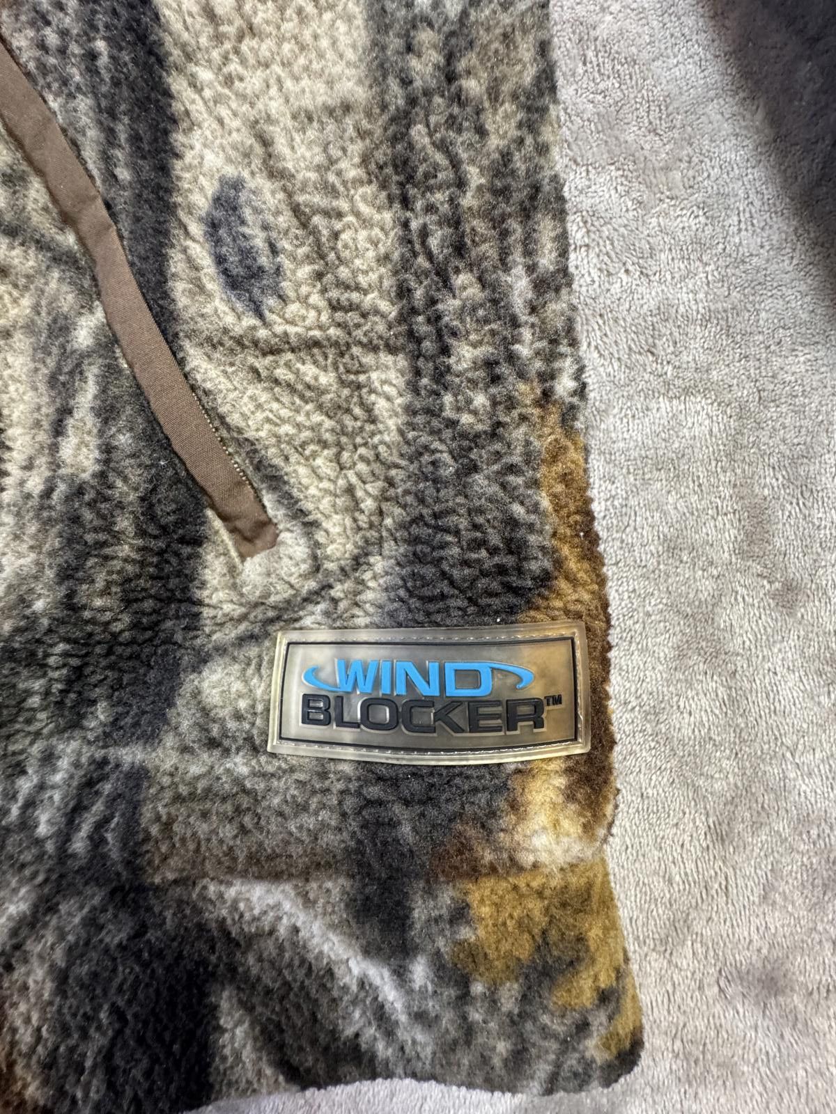Designer Whitewater Scent Wind Blocker Fleece Camo Jacket Reversible Size US XL / EU 56 / 4 - 11 Thumbnail