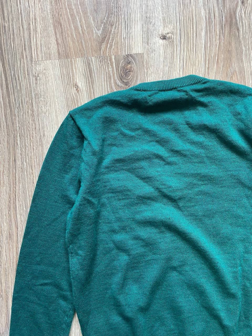 Polo Ralph Lauren Ralph Lauren Sport Jumper Merino Wool, Green V-neck Size M Size M / US 6-8 / IT 42-44 - 6 Thumbnail