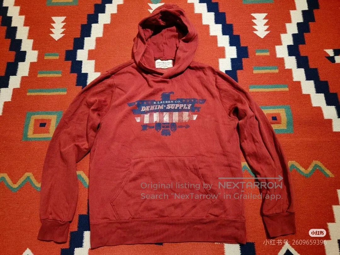 RRL Ralph Lauren RRL Indian Thunderbird Pattern Sweatshirt. Size US L / EU 52-54 / 3 - 1 Thumbnail
