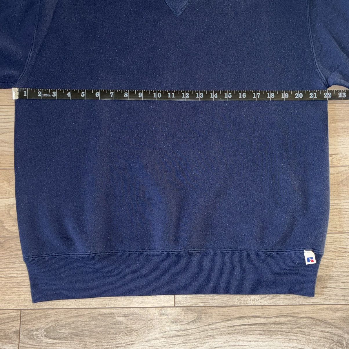 Russell Athletic 90s Russell Athletic navy crewneck sweatshirt Size US L / EU 52-54 / 3 - 4 Thumbnail